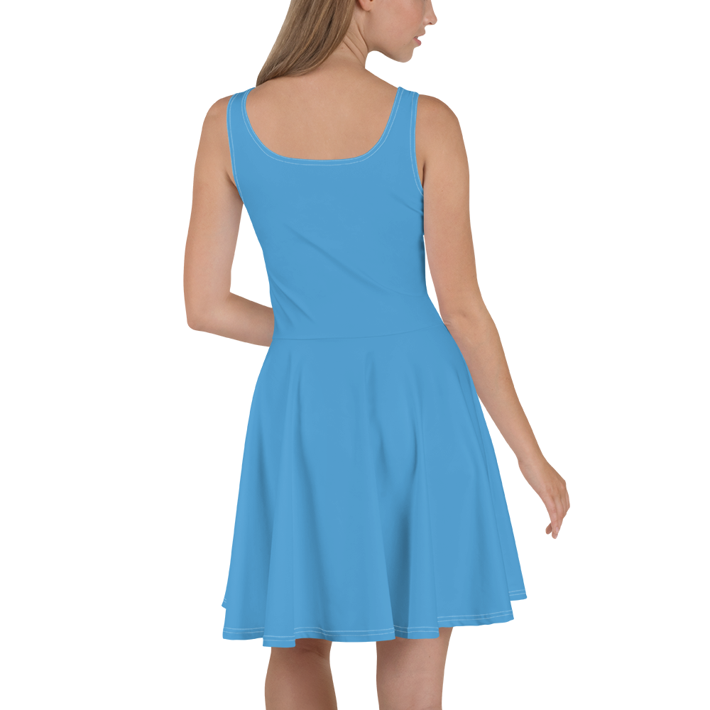 Skater Dress - Ocean Blue