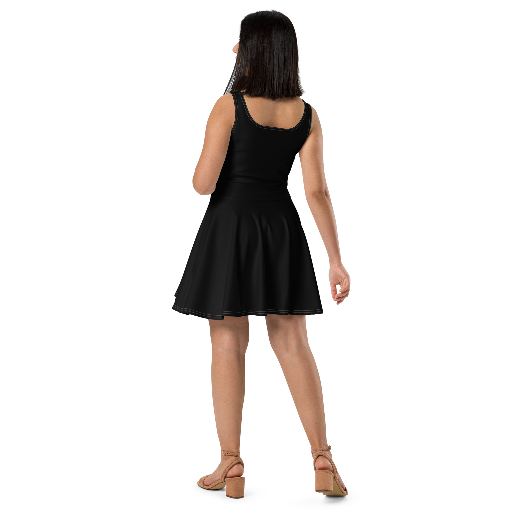 Vestido skater - Harbor Black