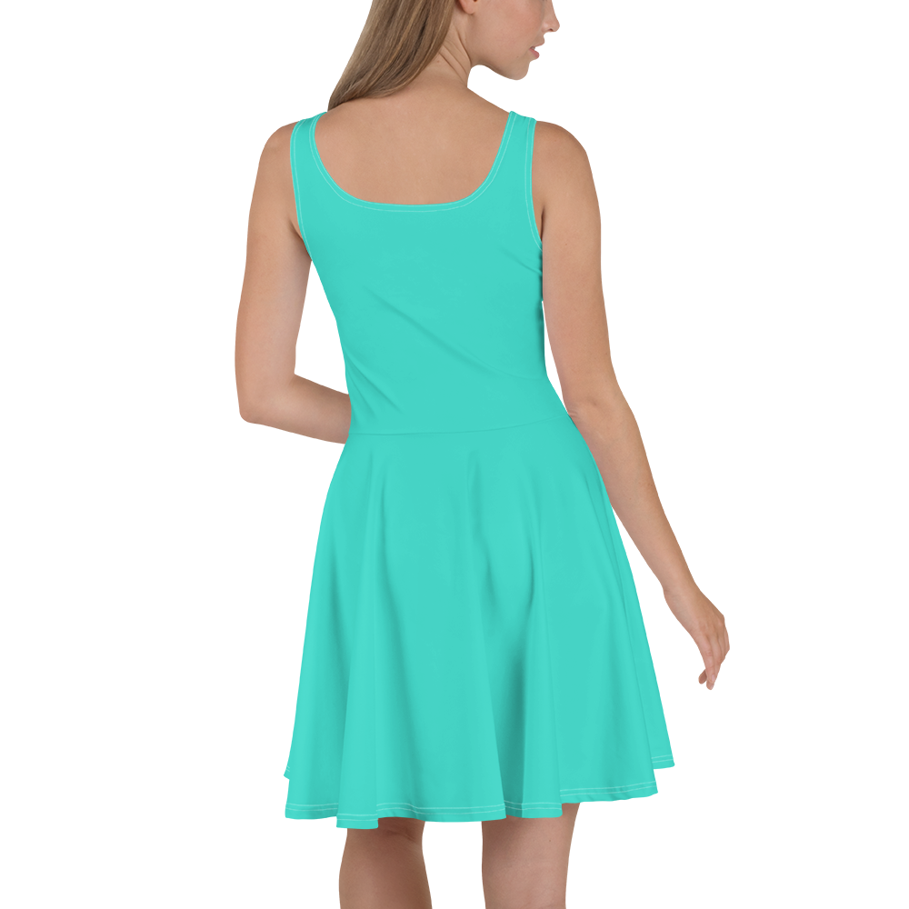 Skater Dress - Lagoon Turquoise