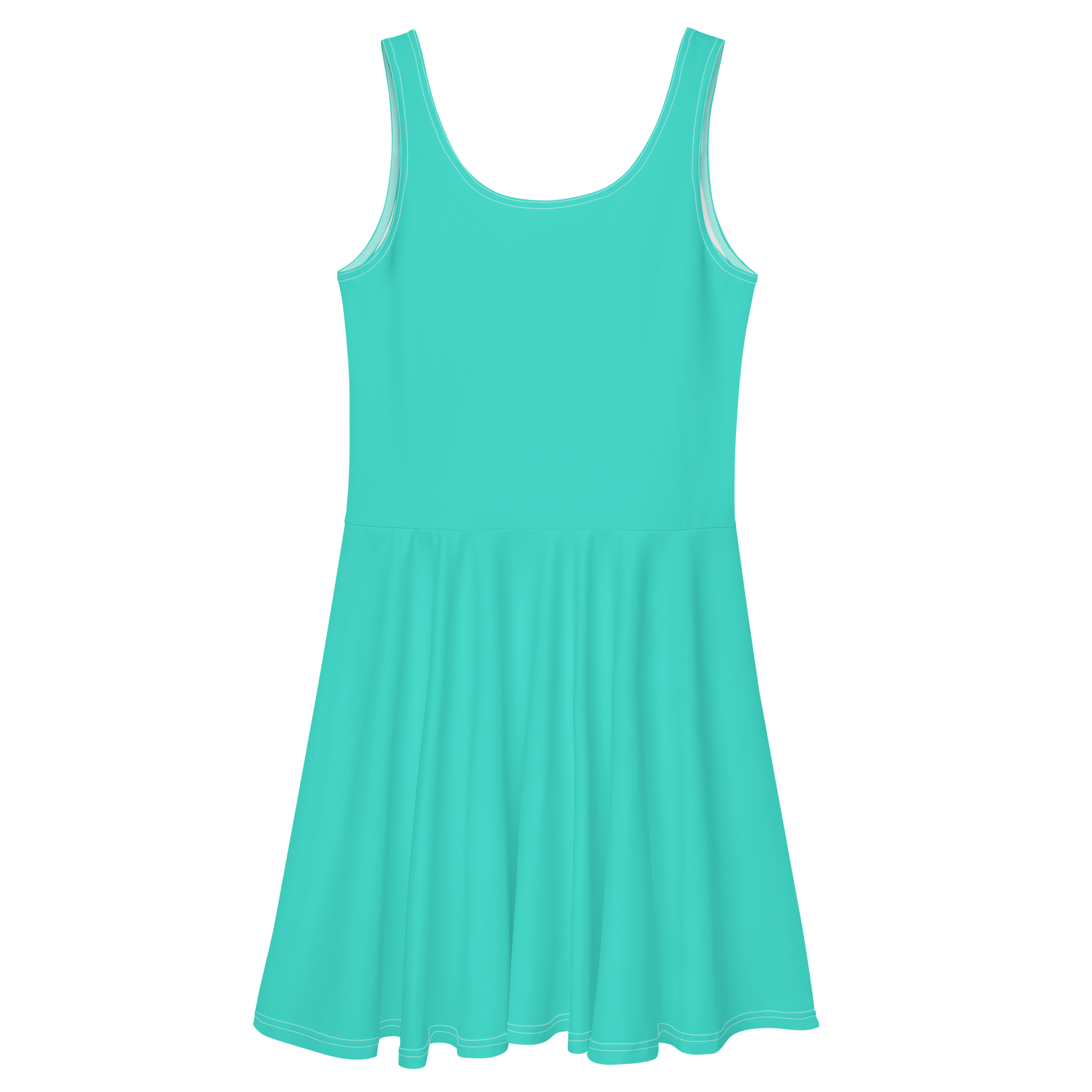 Skater Dress - Lagoon Turquoise