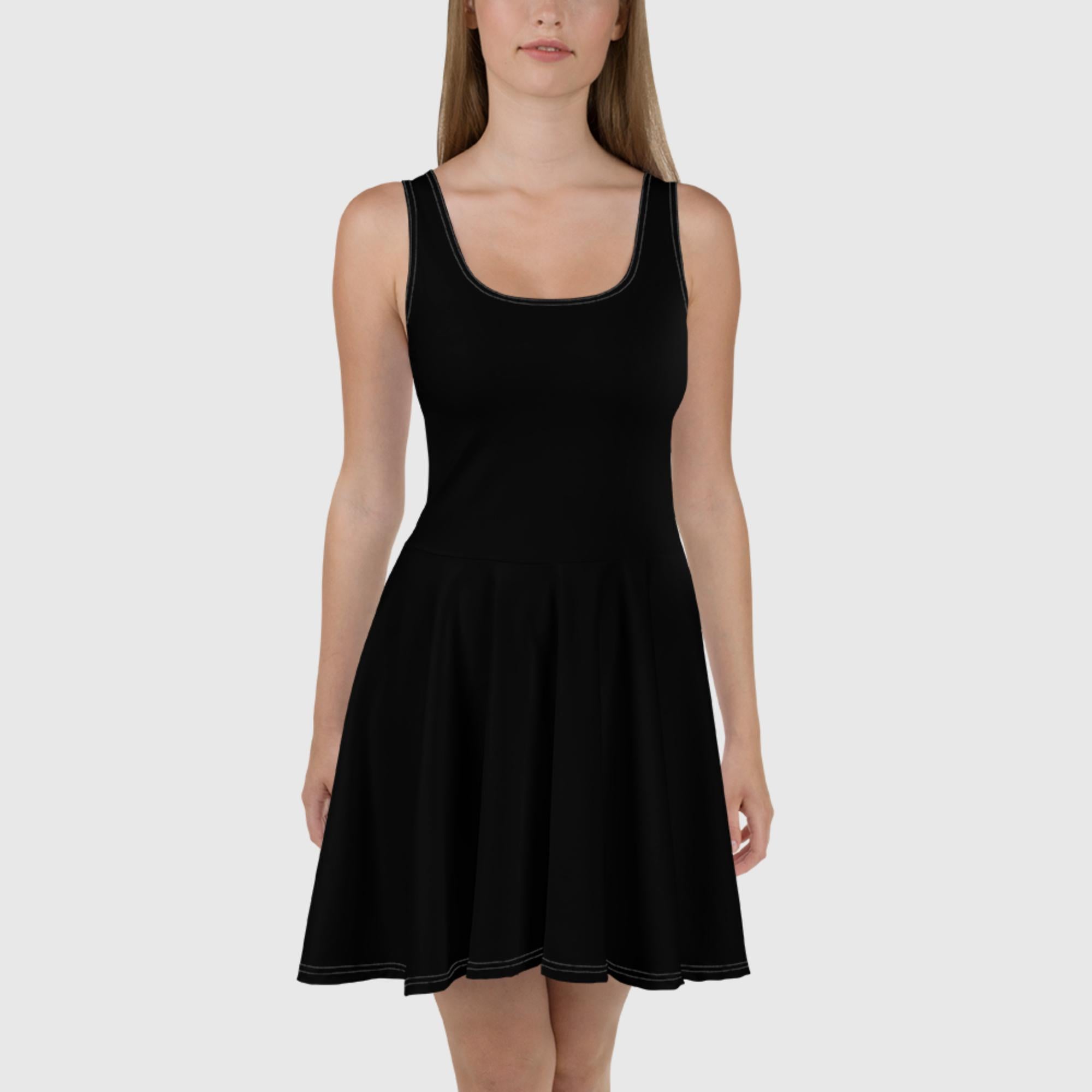 Skater Dress - Black