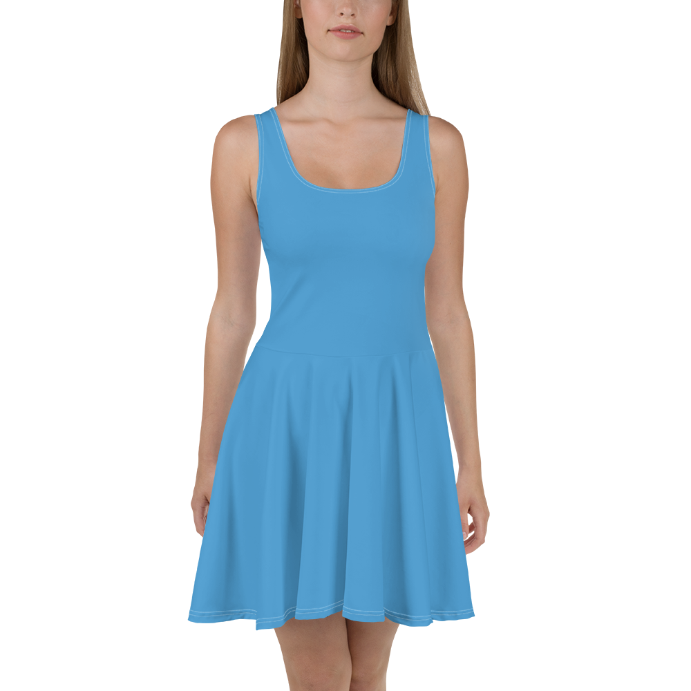 Skater Dress - Ocean Blue