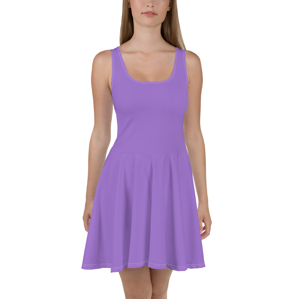 Skater Dress - Coastal Purple