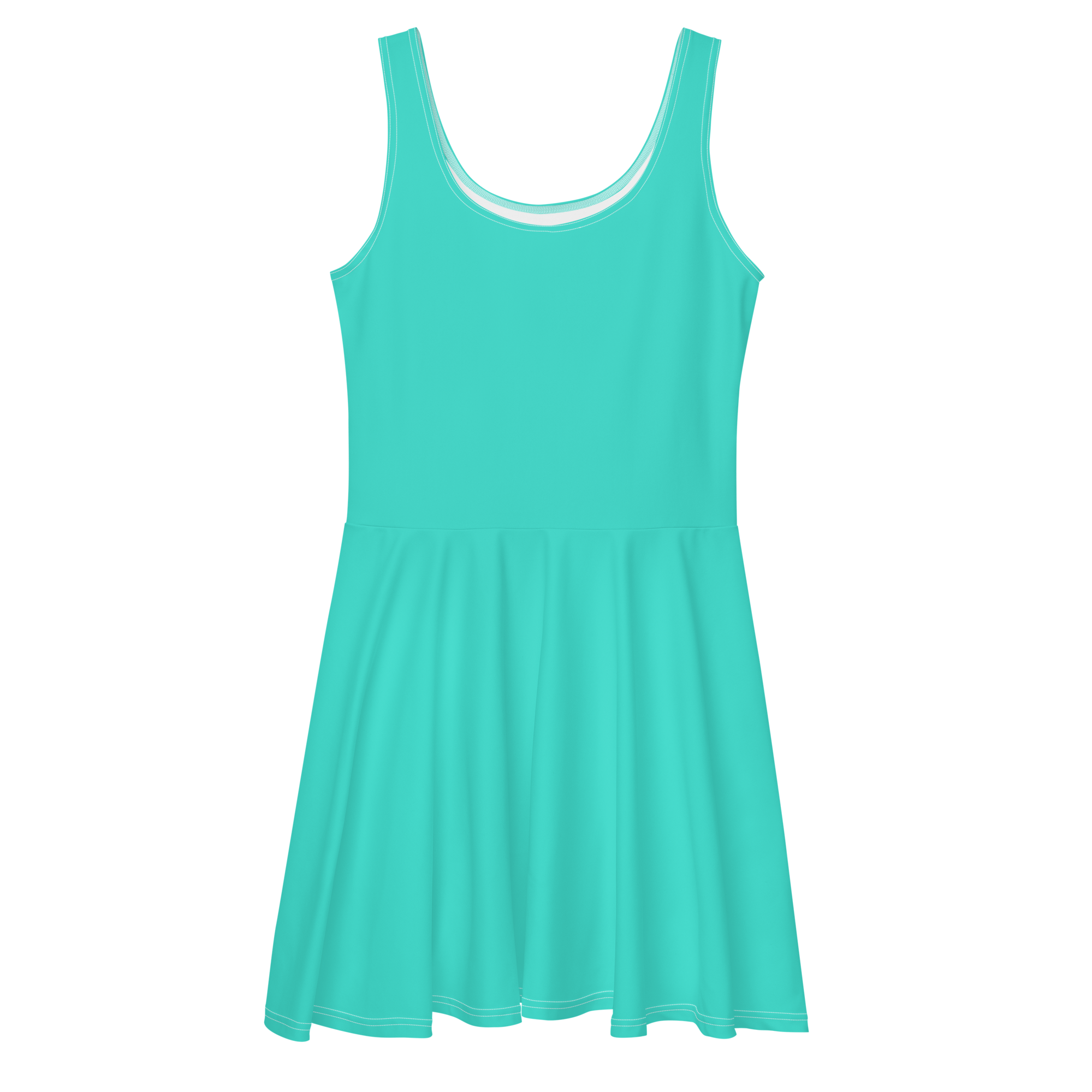 Skater Dress - Lagoon Turquoise