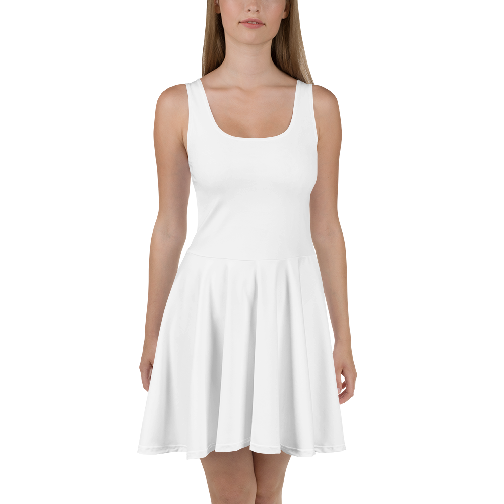 Skater Dress - Seashell White