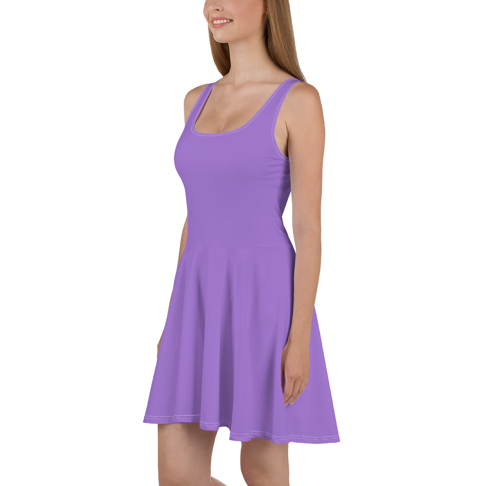 Skater Dress - Coastal Purple