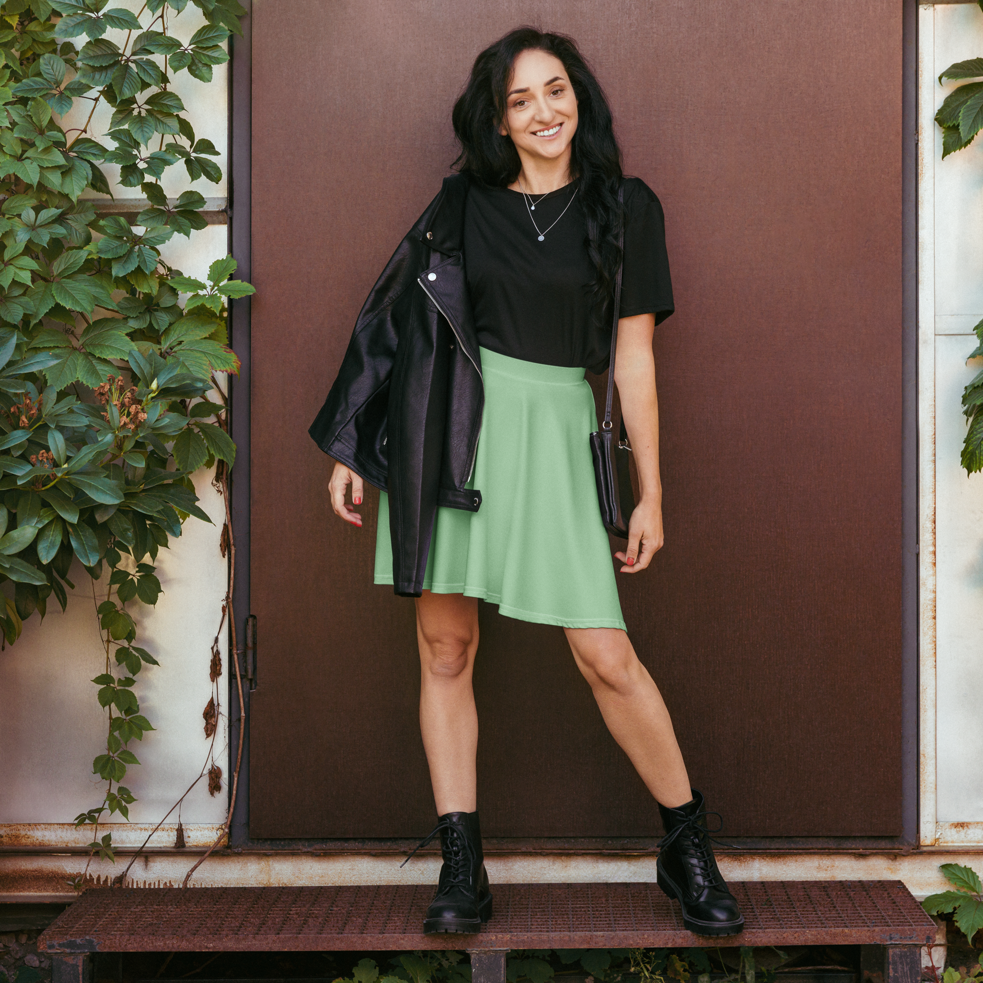 Skater Skirt - Palm Green