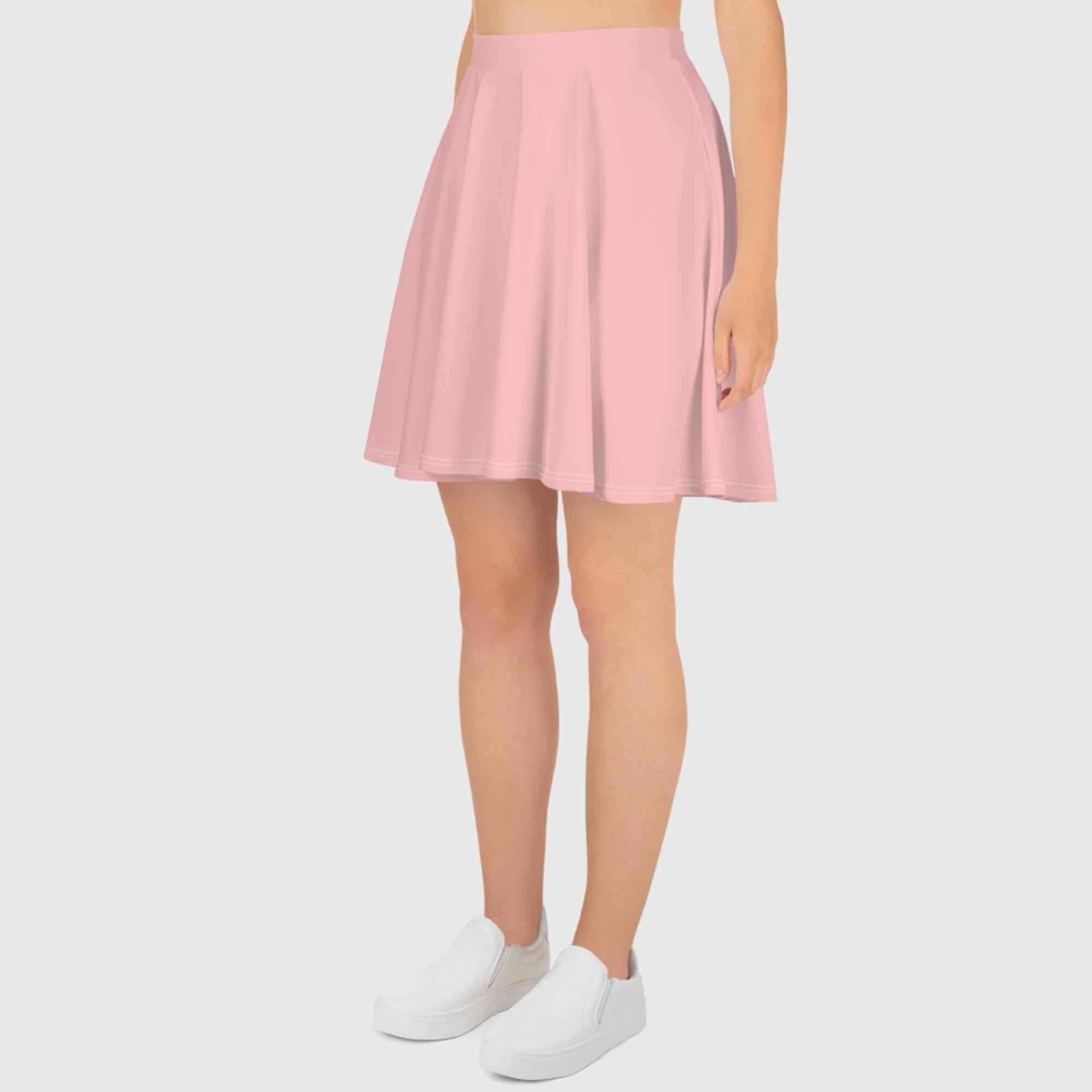 Skater Skirt - Pink - Sunset Harbor Clothing
