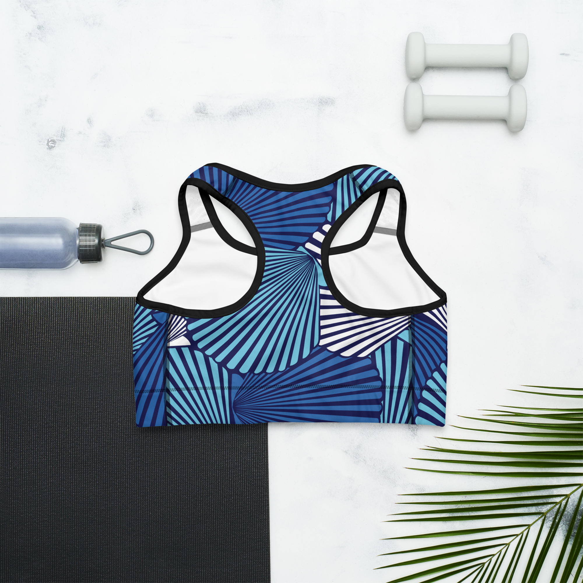 Sports bra - Seaside Shells