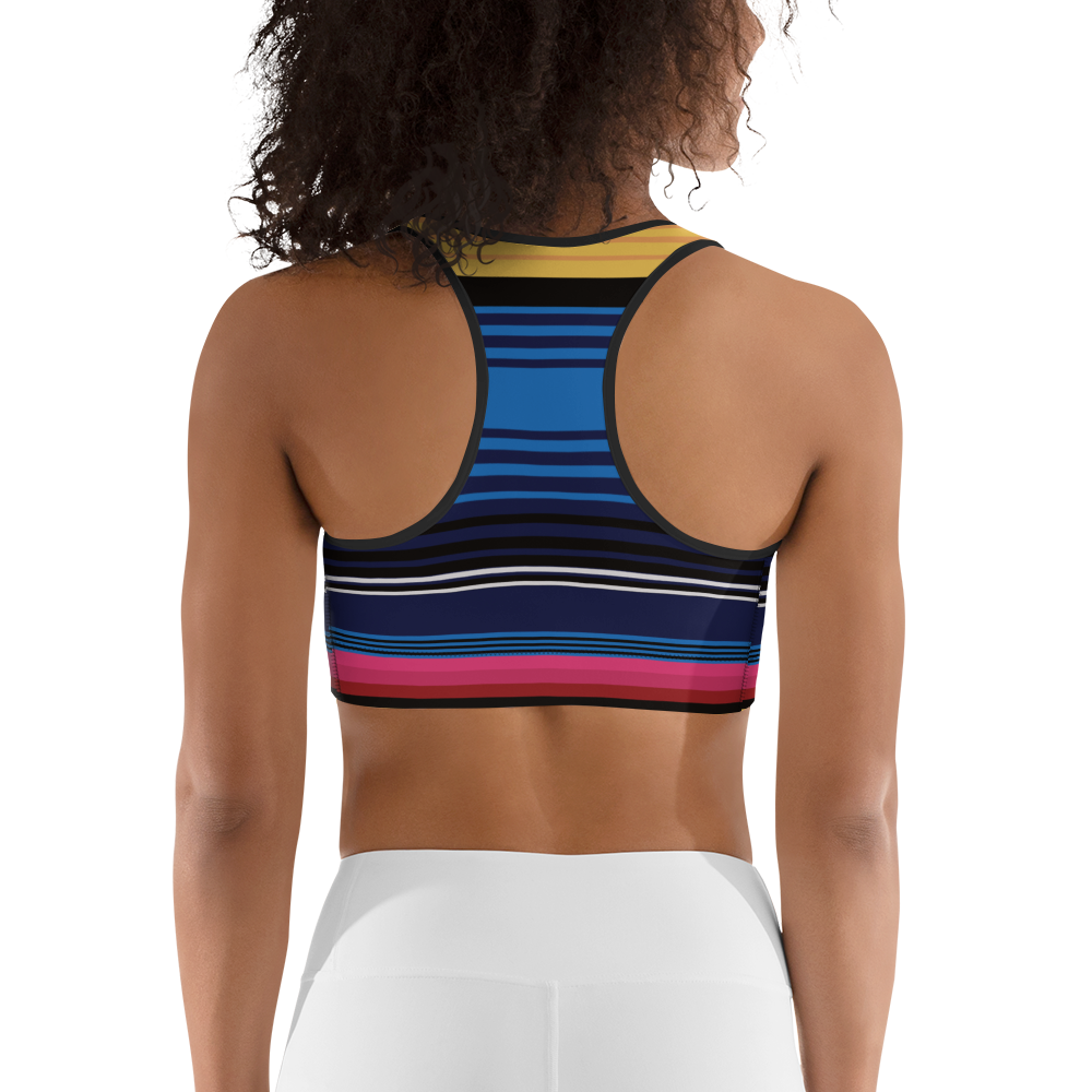 Sports bra - Horizon Stripes