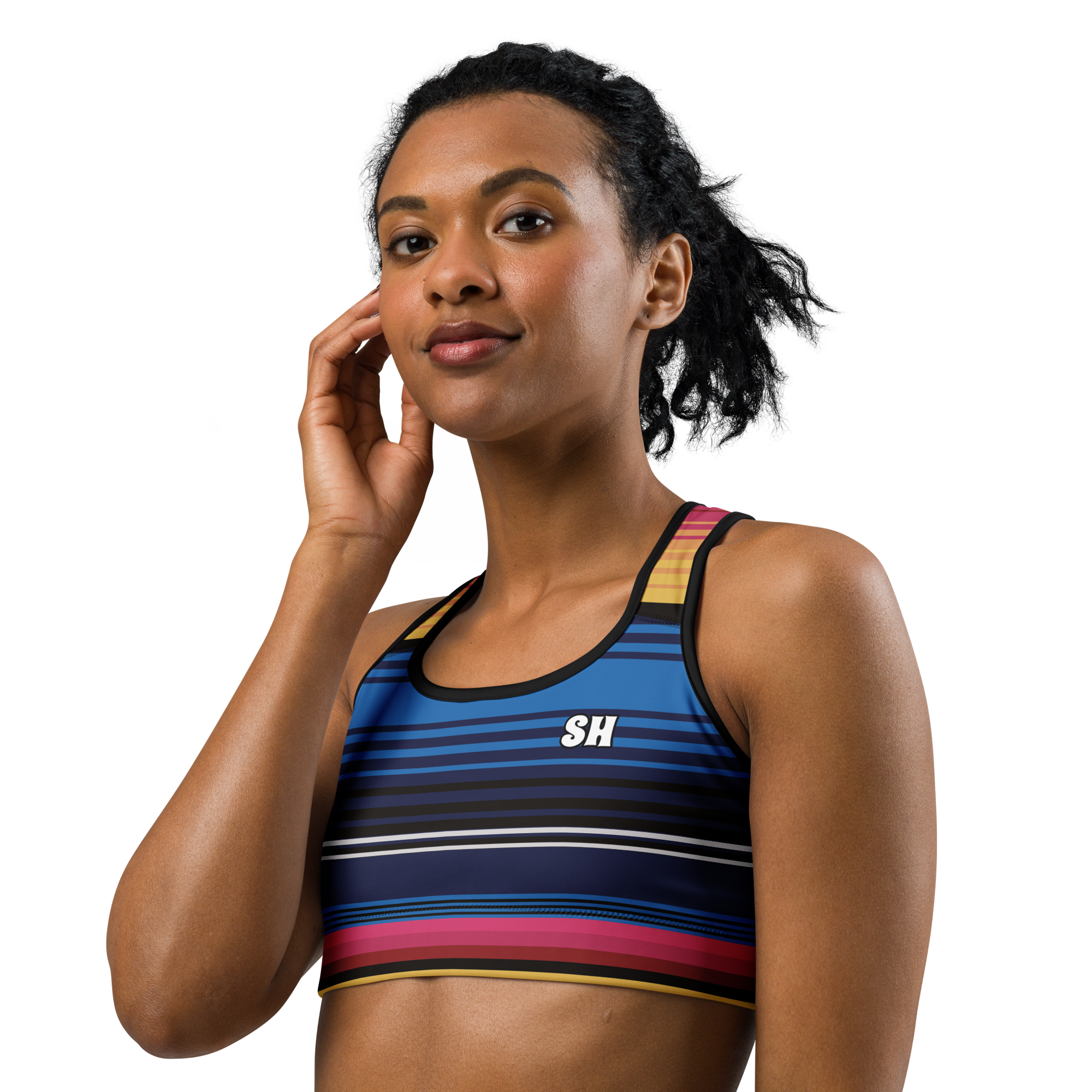 Sports bra - Horizon Stripes