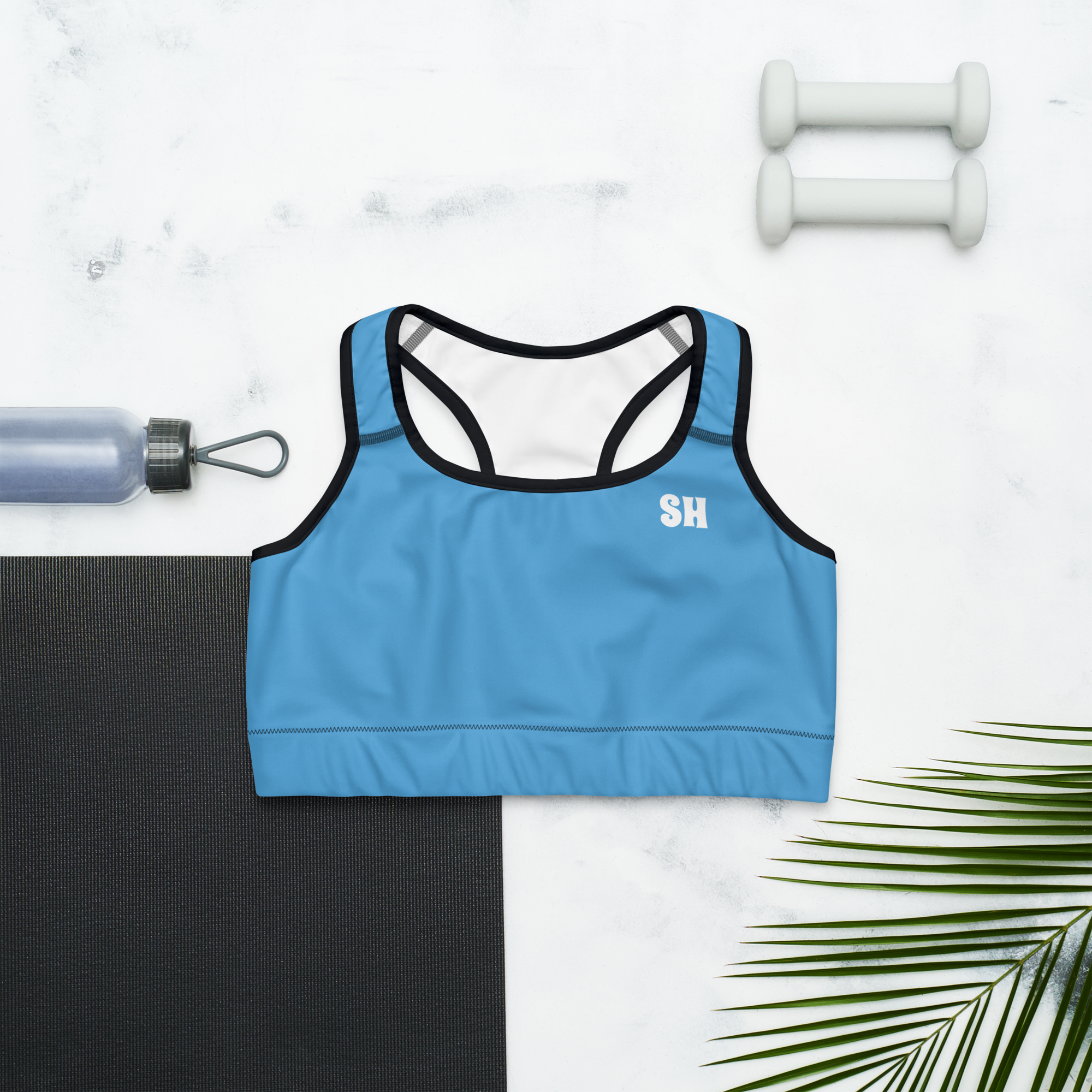 Sports bra - Ocean Blue