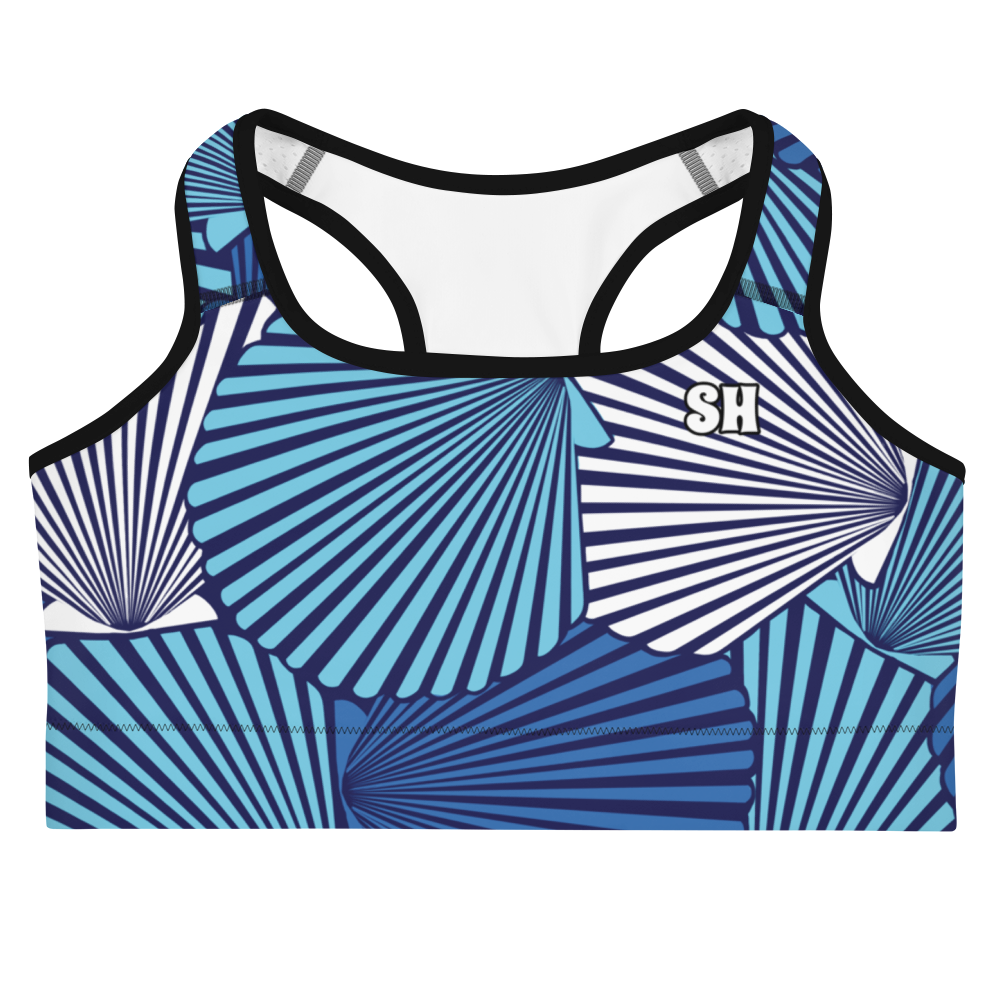 Sports bra - Seaside Shells