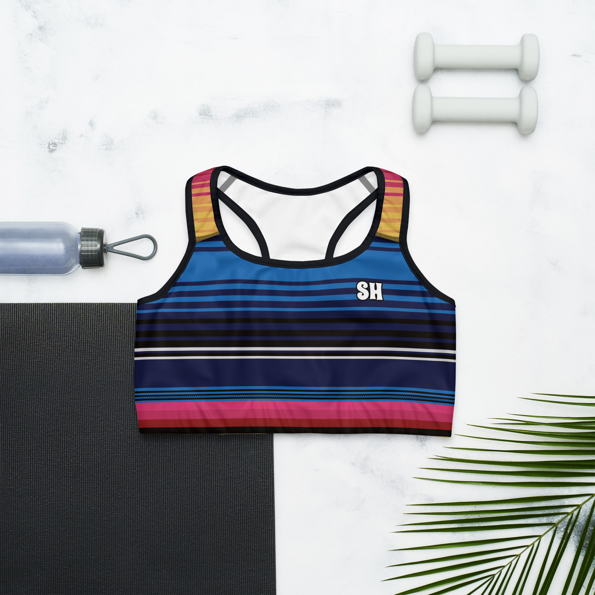 Sports bra - Horizon Stripes