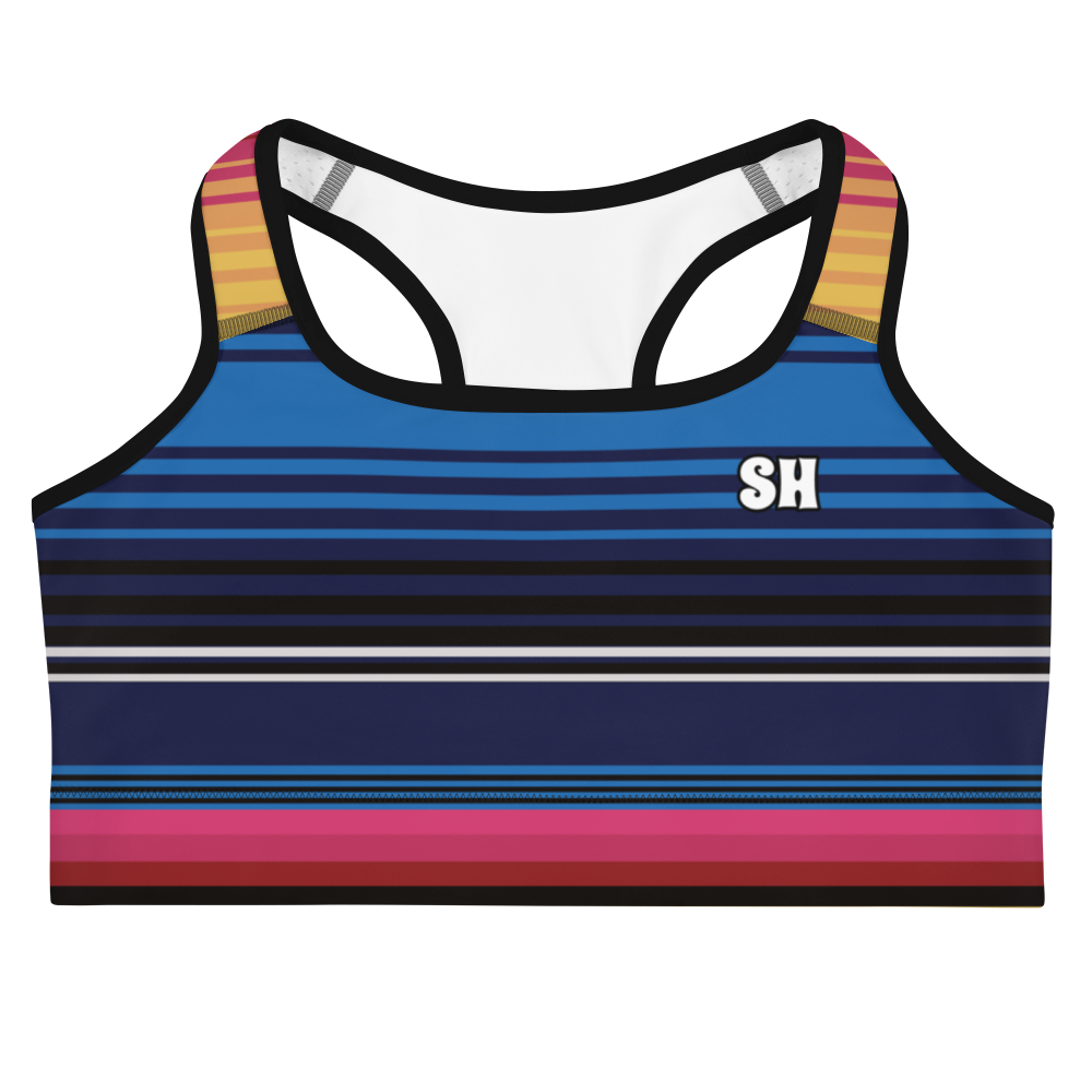 Sports bra - Horizon Stripes