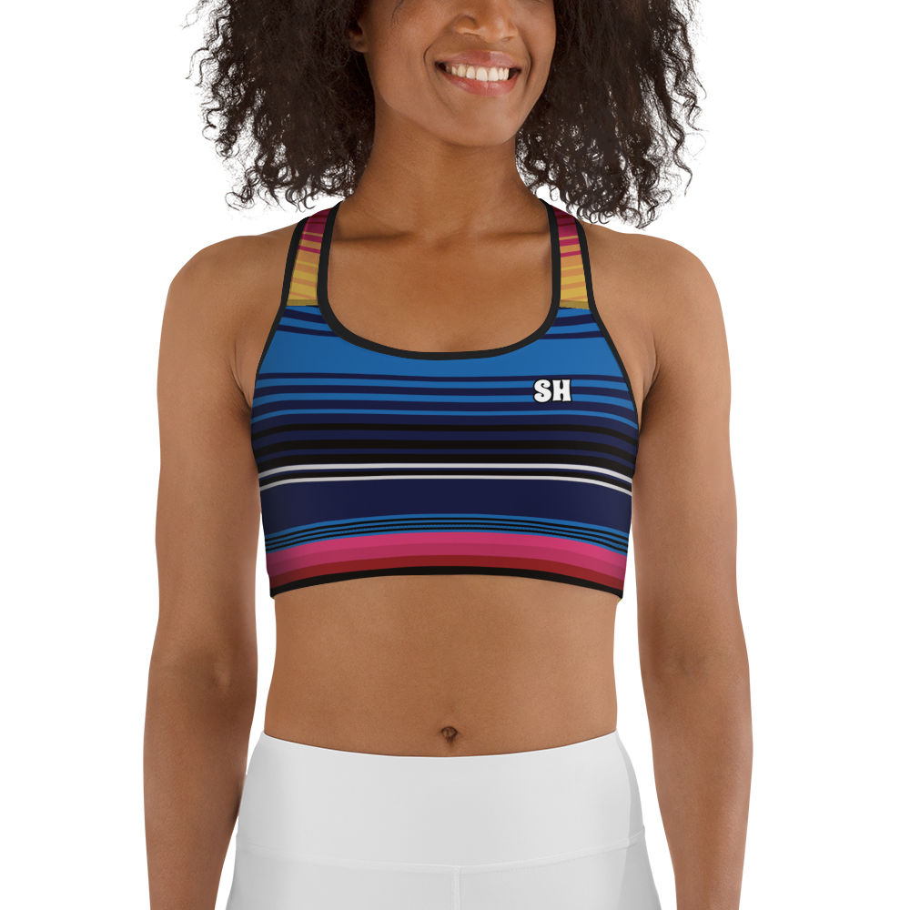 Sports bra - Horizon Stripes