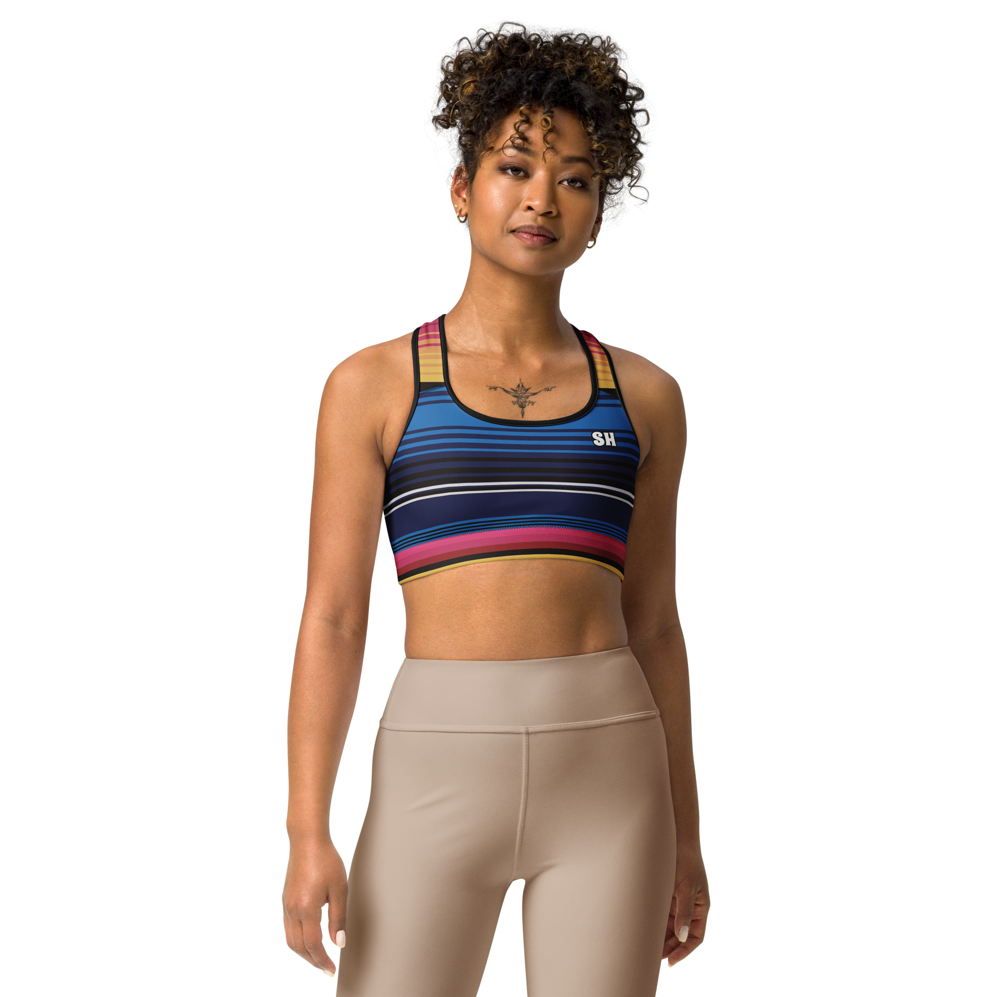 Sports bra - Horizon Stripes