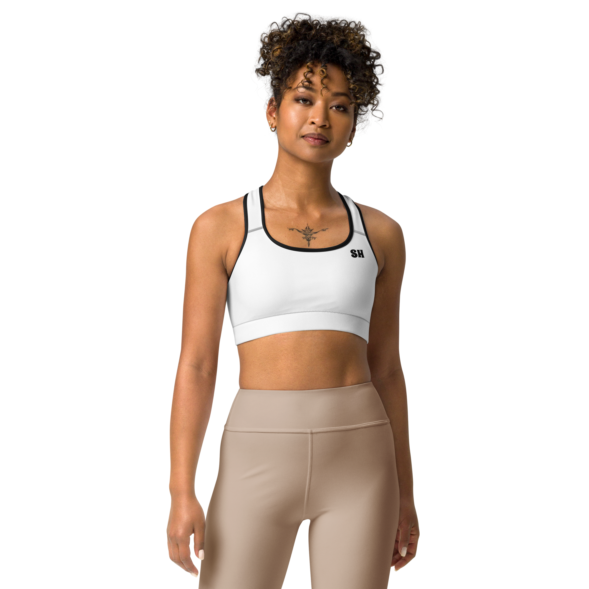 Sports bra - Seashell White