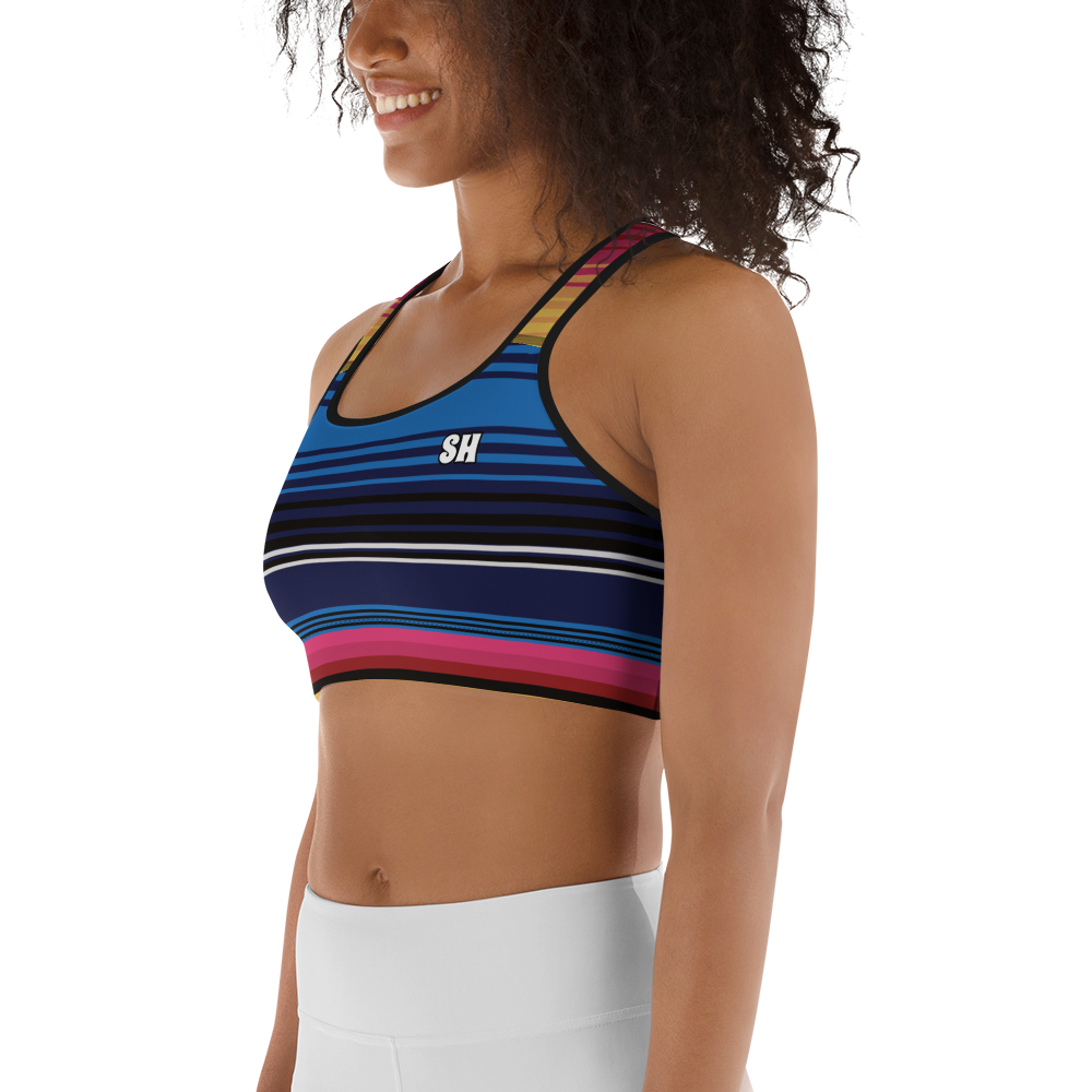 Sports bra - Horizon Stripes