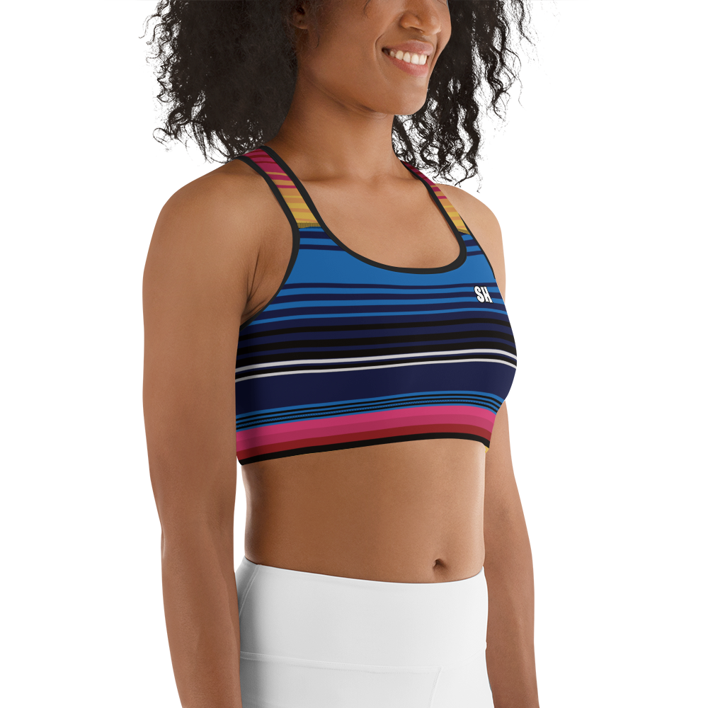 Sports bra - Horizon Stripes