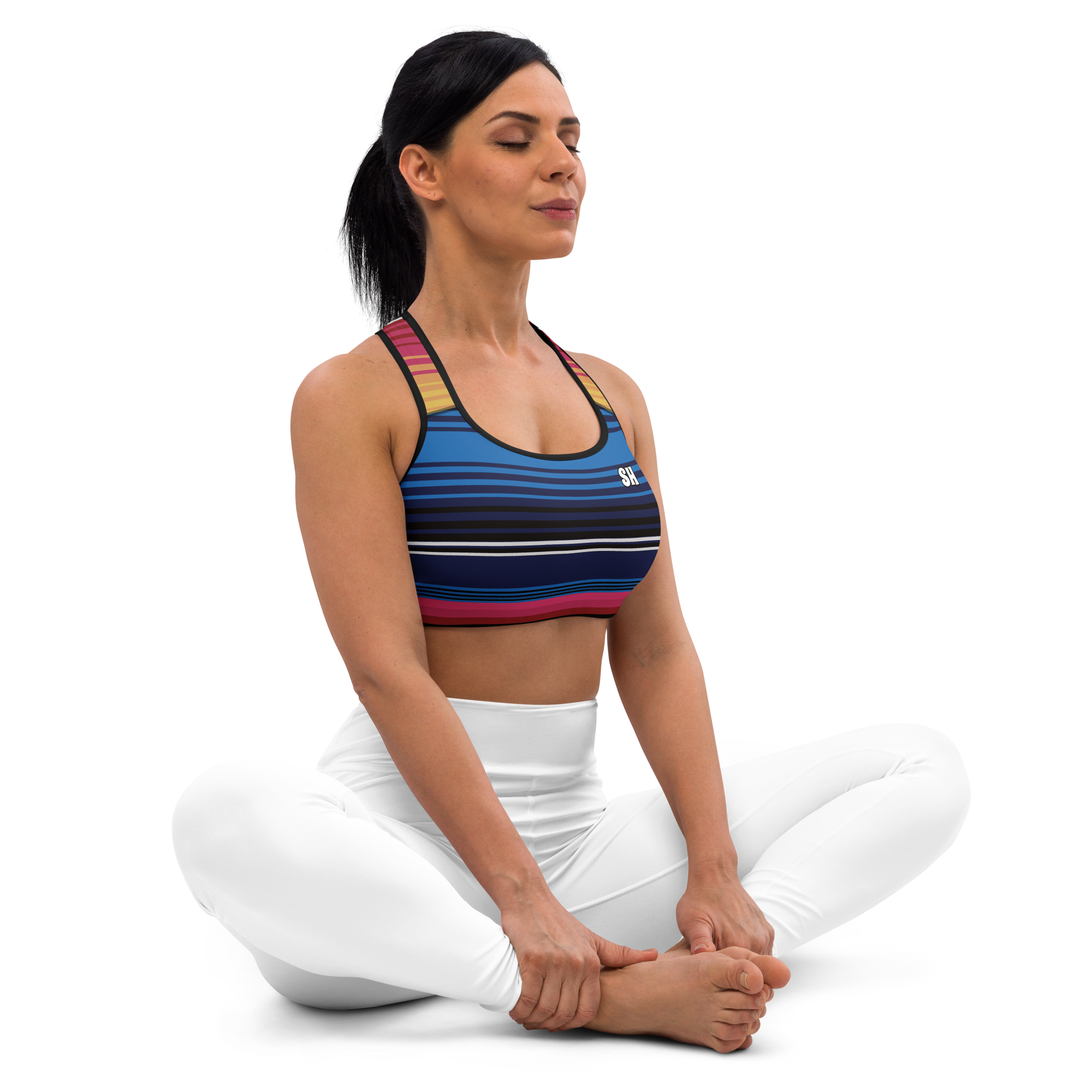 Sports bra - Horizon Stripes