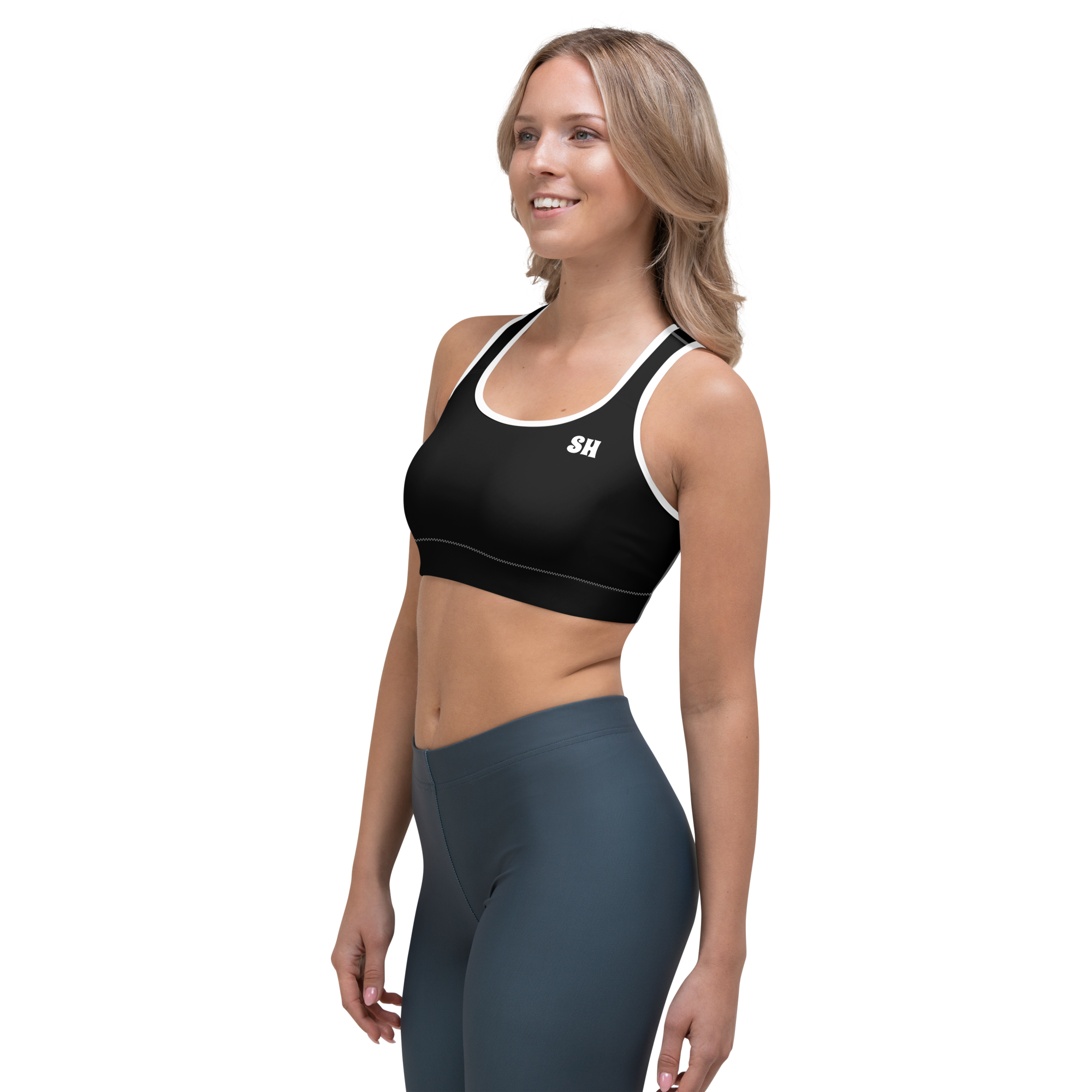 Sports bra - Harbor Black