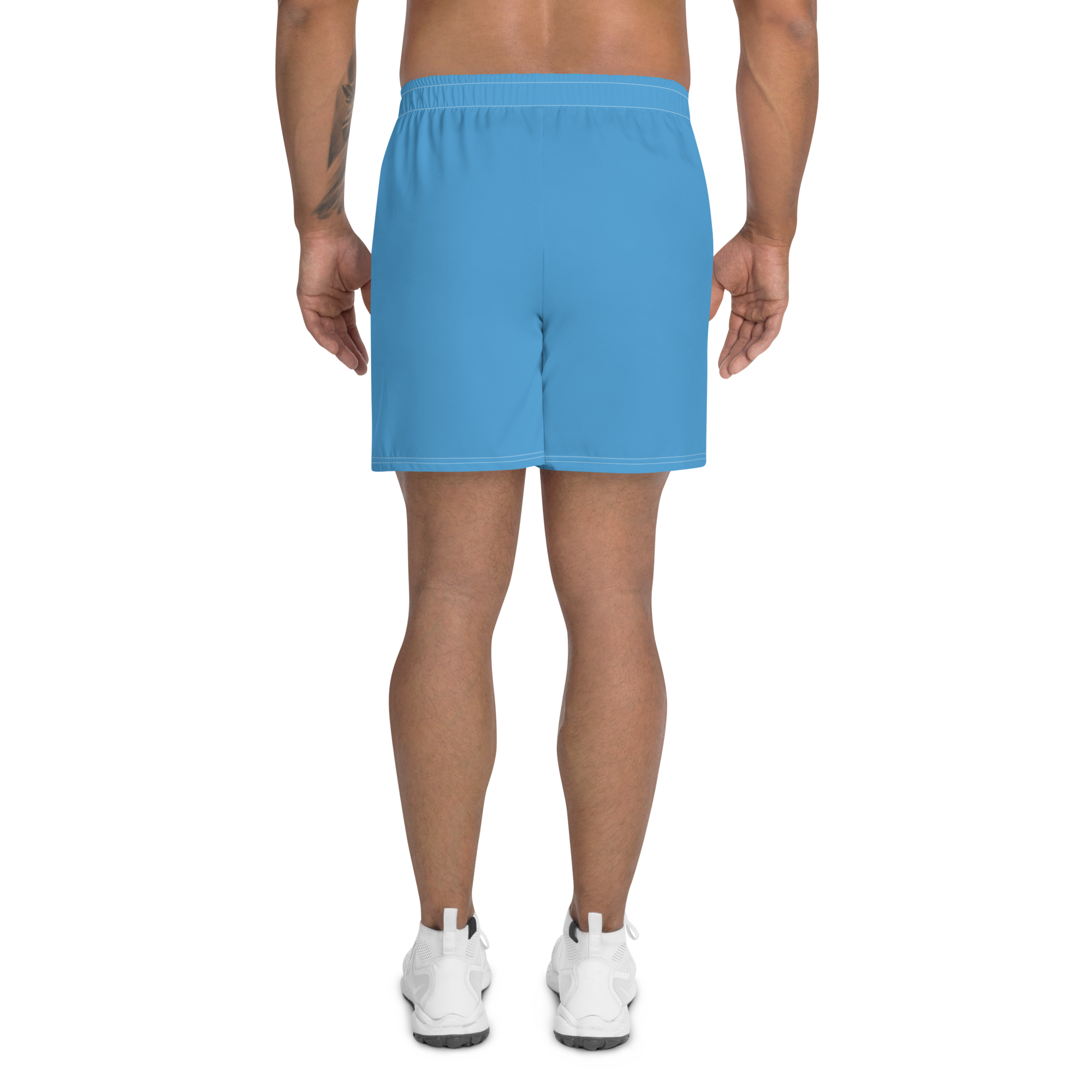 Men's Recycled Athletic Shorts - Ocean Blue