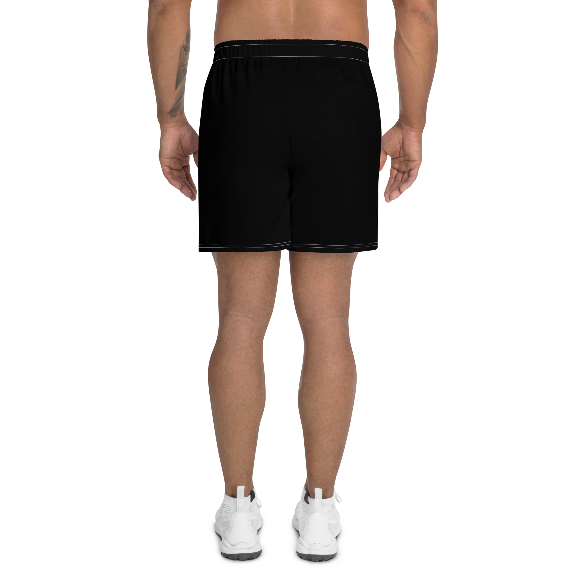 Shorts deportivos reciclados para hombre - Negro