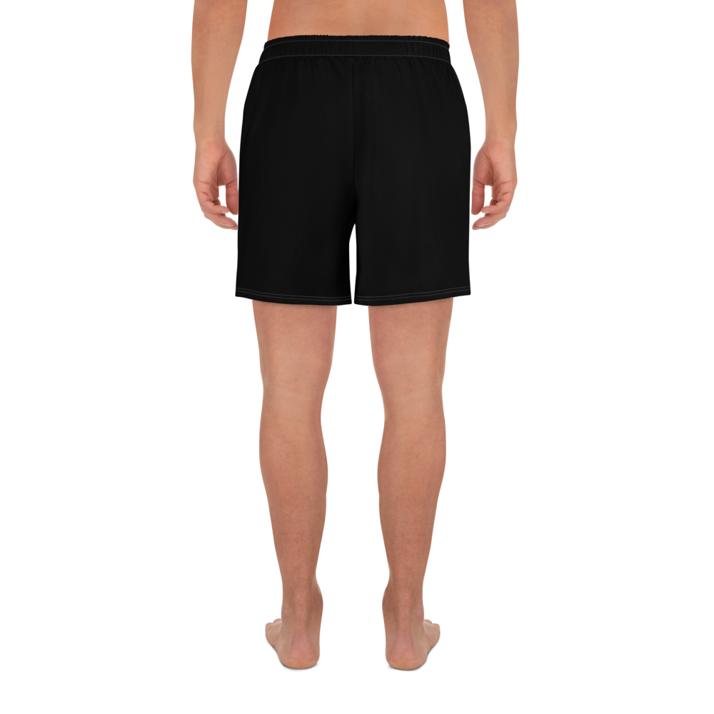 Shorts deportivos reciclados para hombre - Negro