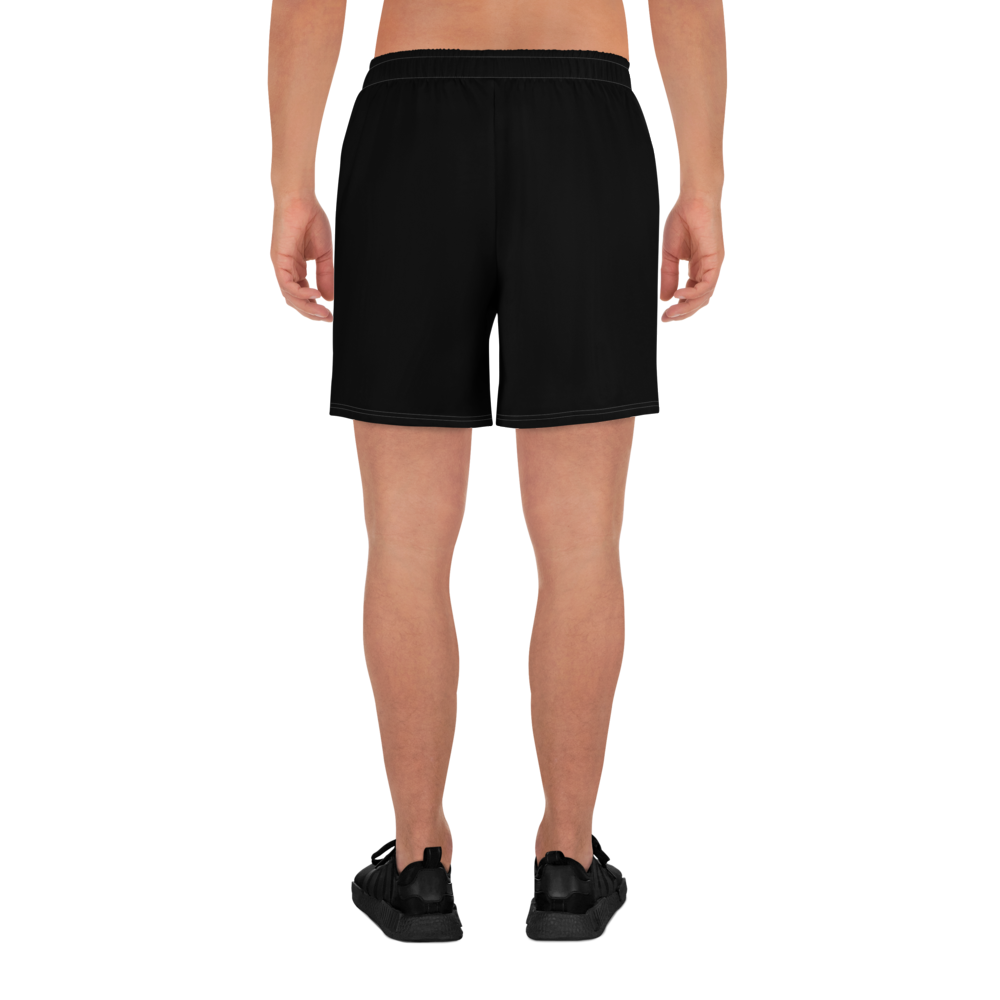 Shorts deportivos reciclados para hombre - Negro