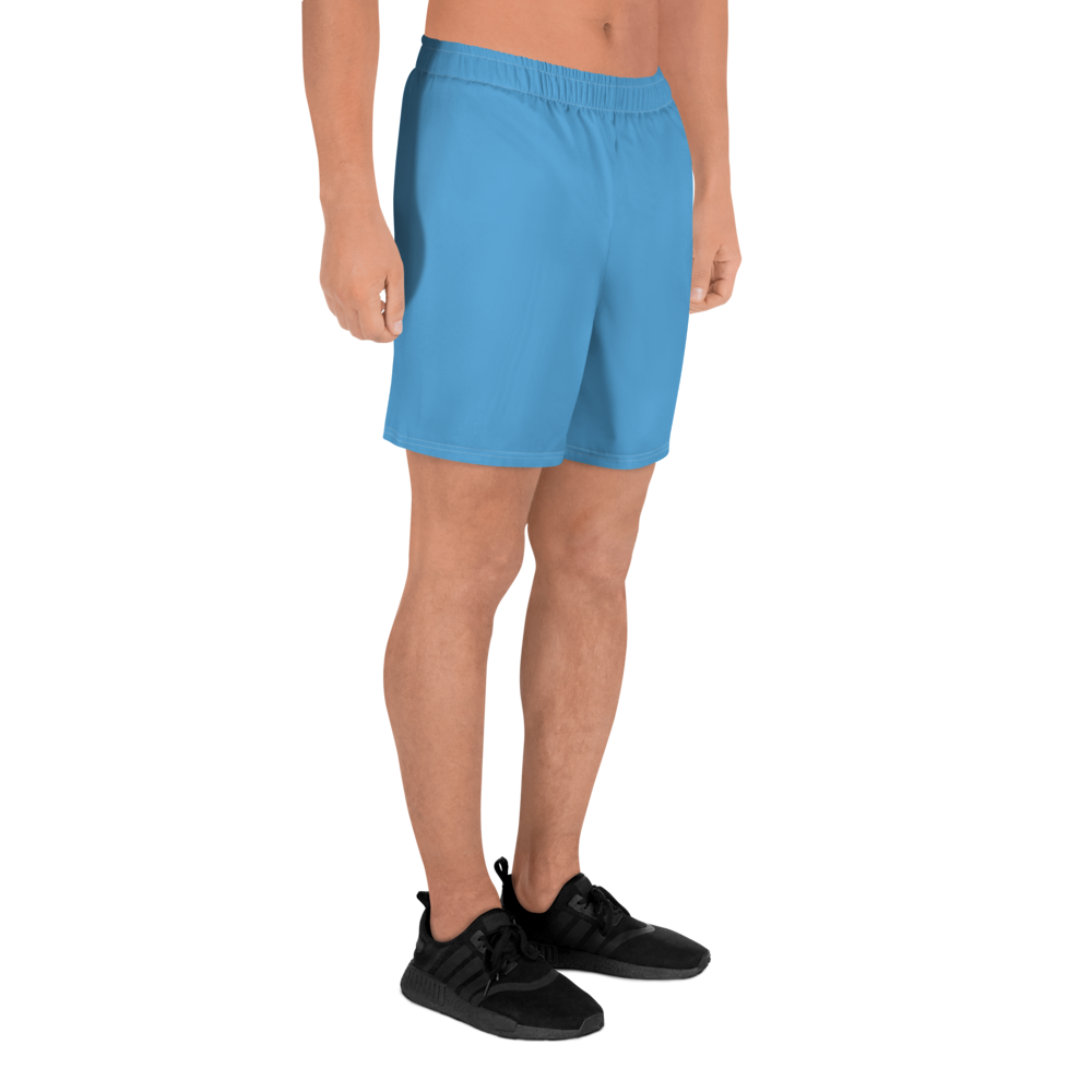 Men's Recycled Athletic Shorts - Ocean Blue