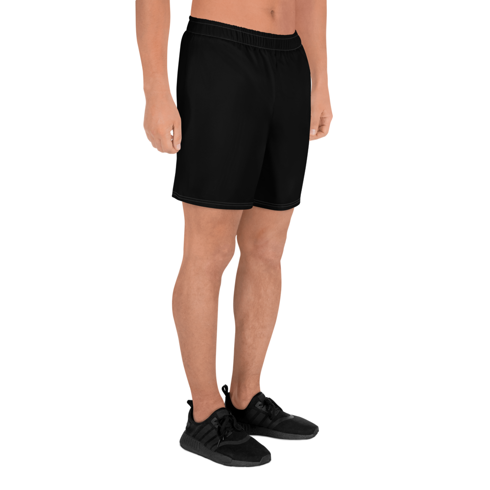 Shorts deportivos reciclados para hombre - Negro