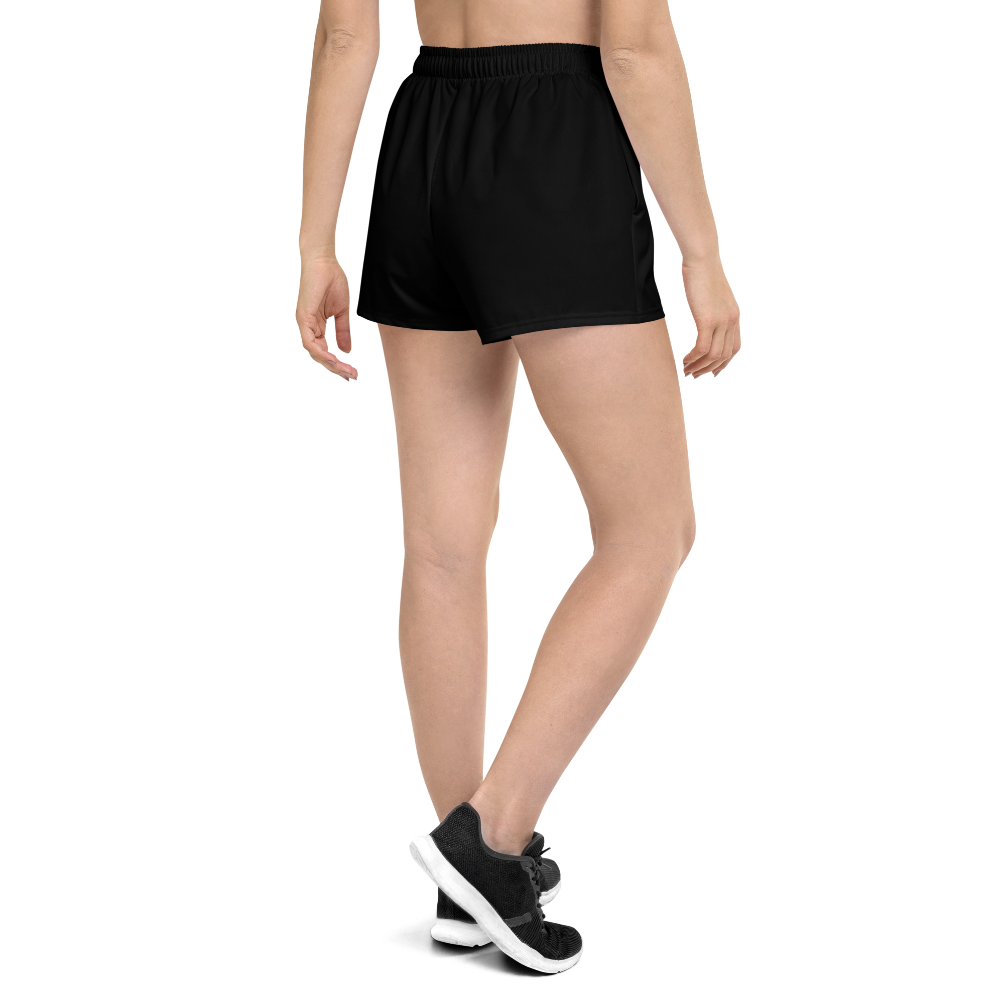 Womens Athletic Shorts - Harbor Black