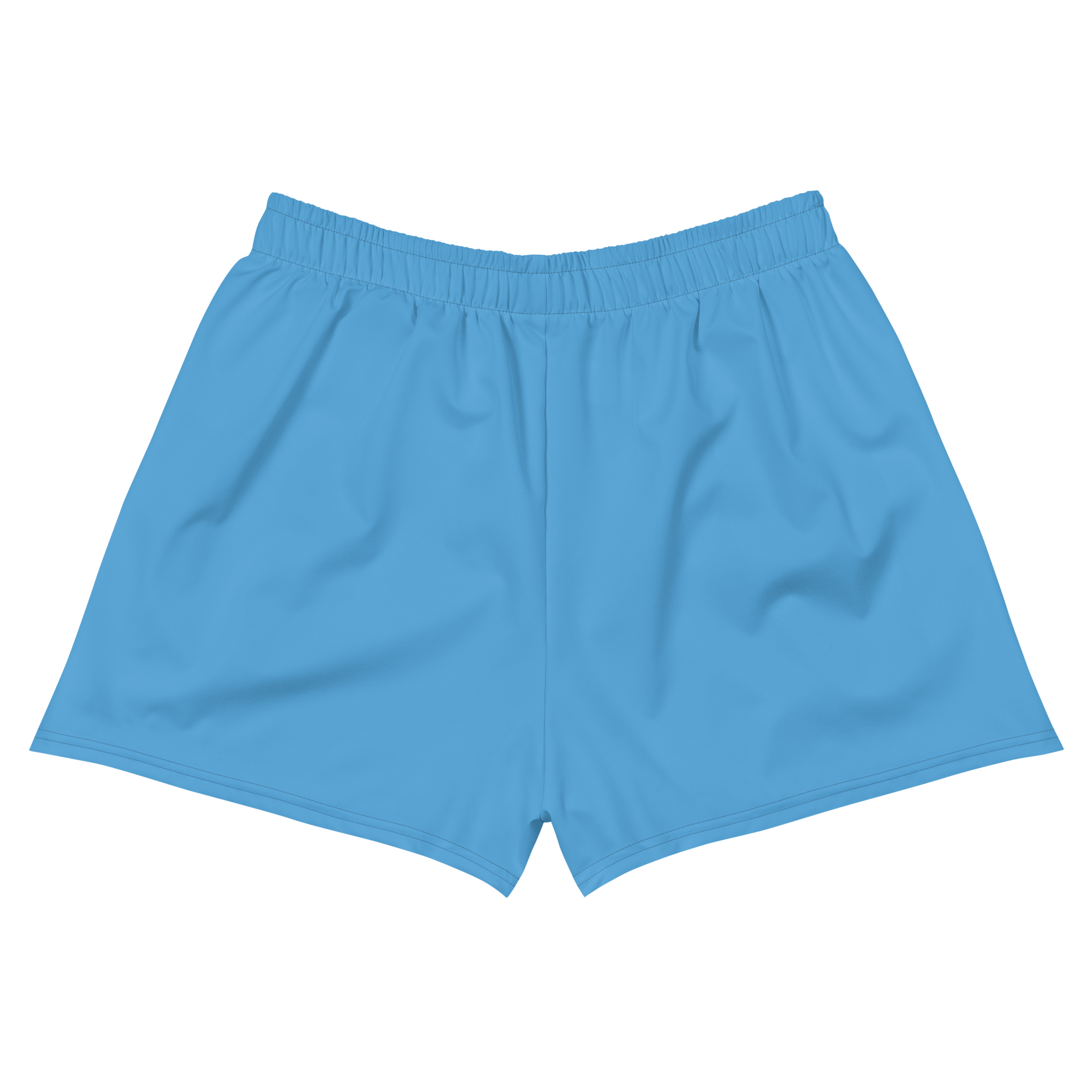 Womens Athletic Shorts - Ocean Blue