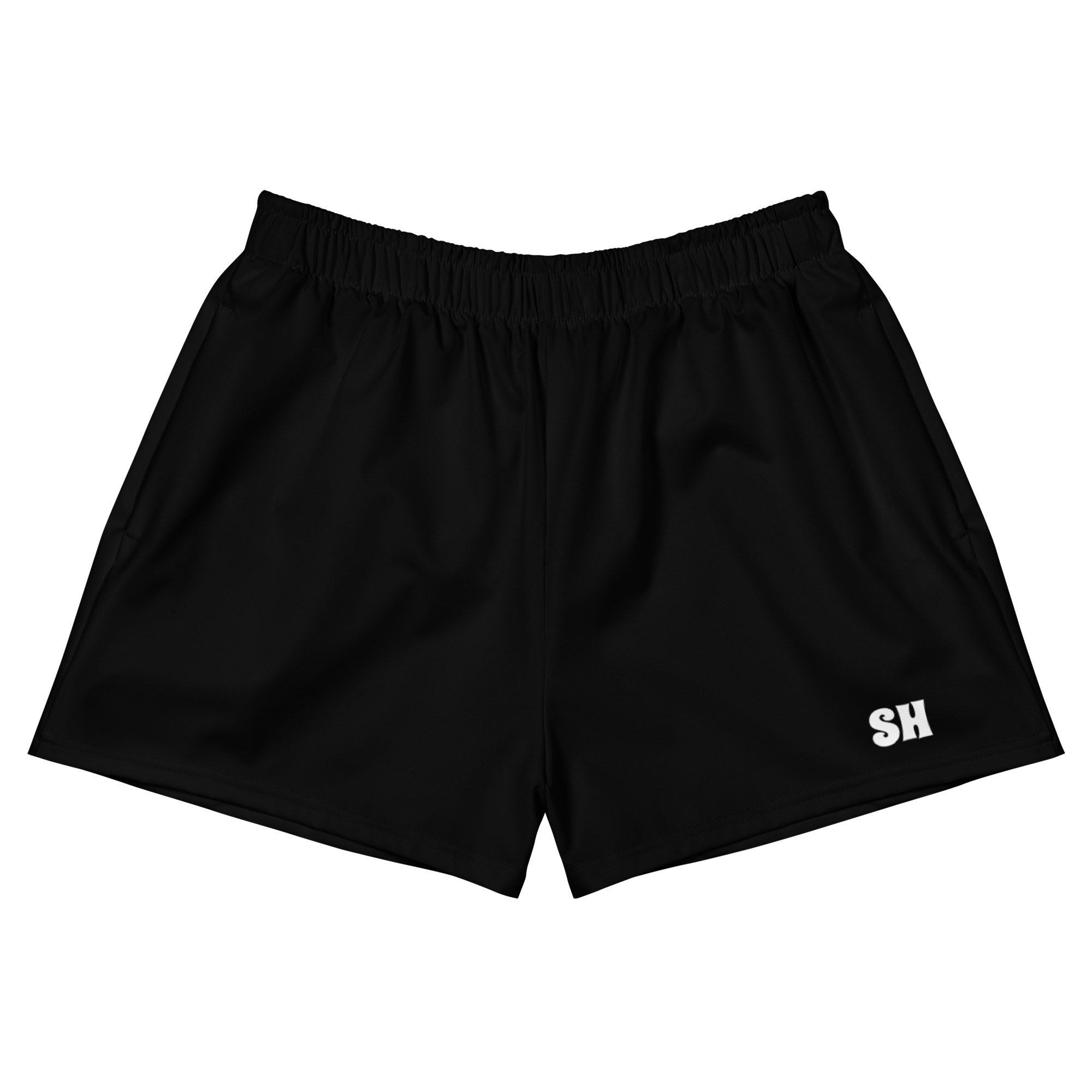 Womens Athletic Shorts - Harbor Black