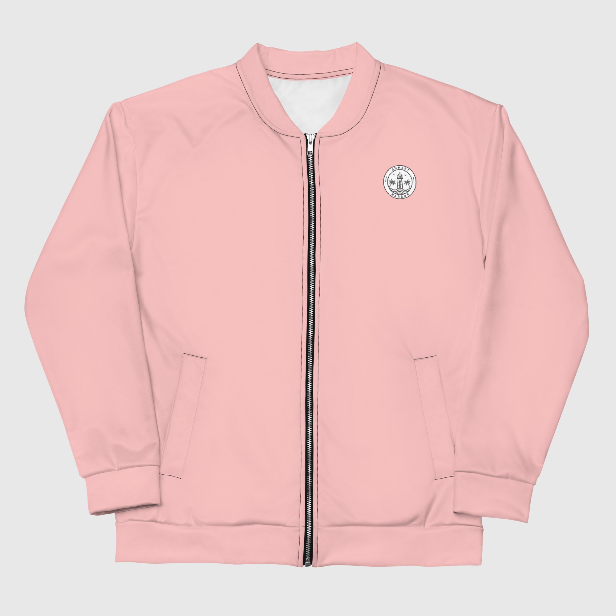 Amazon.com: Satin Phoenix Embroidery Baseball Jacket Women Double Sided  Female Bomber Jacket,Pink,S : Everything Else