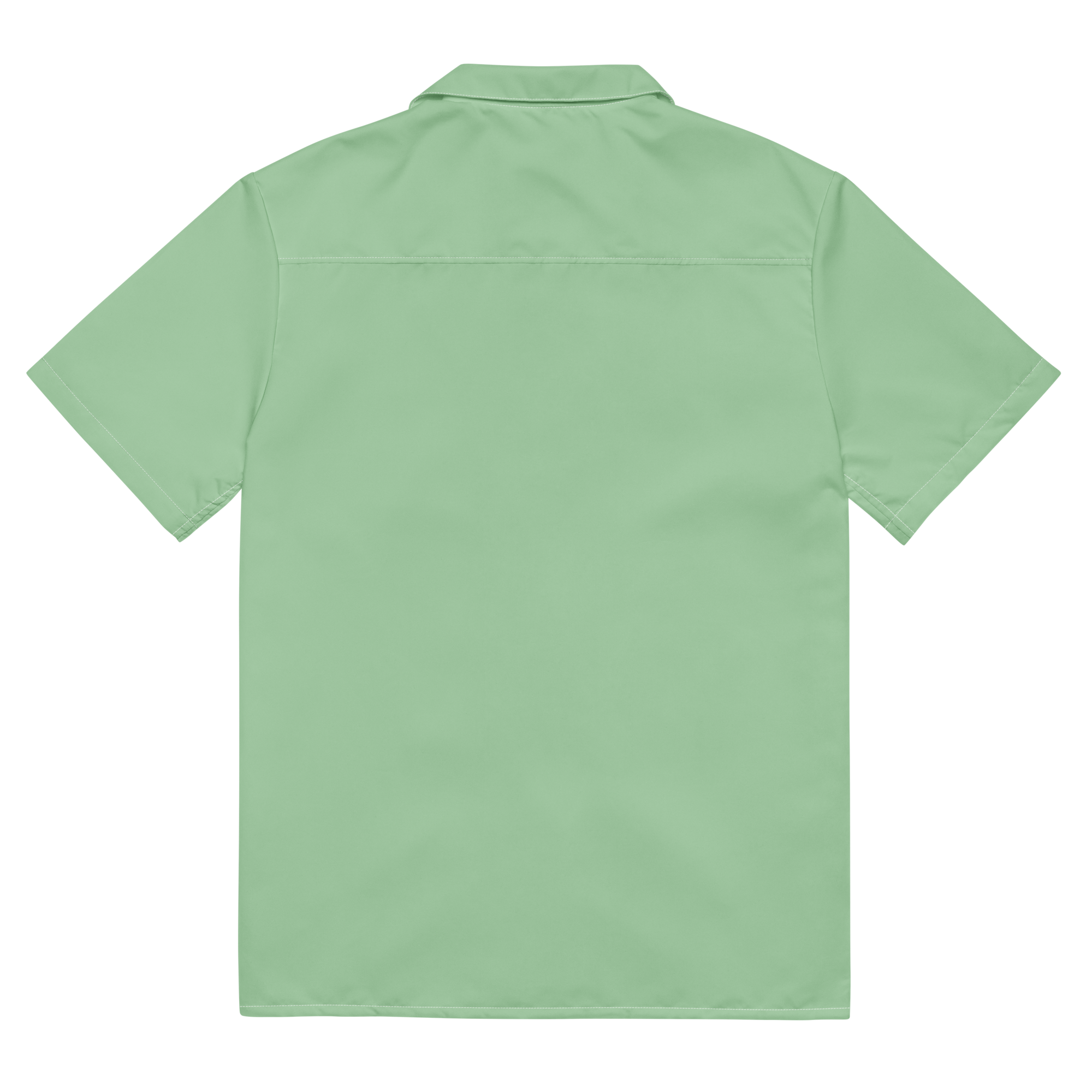 Mens button shirt - Palm Green