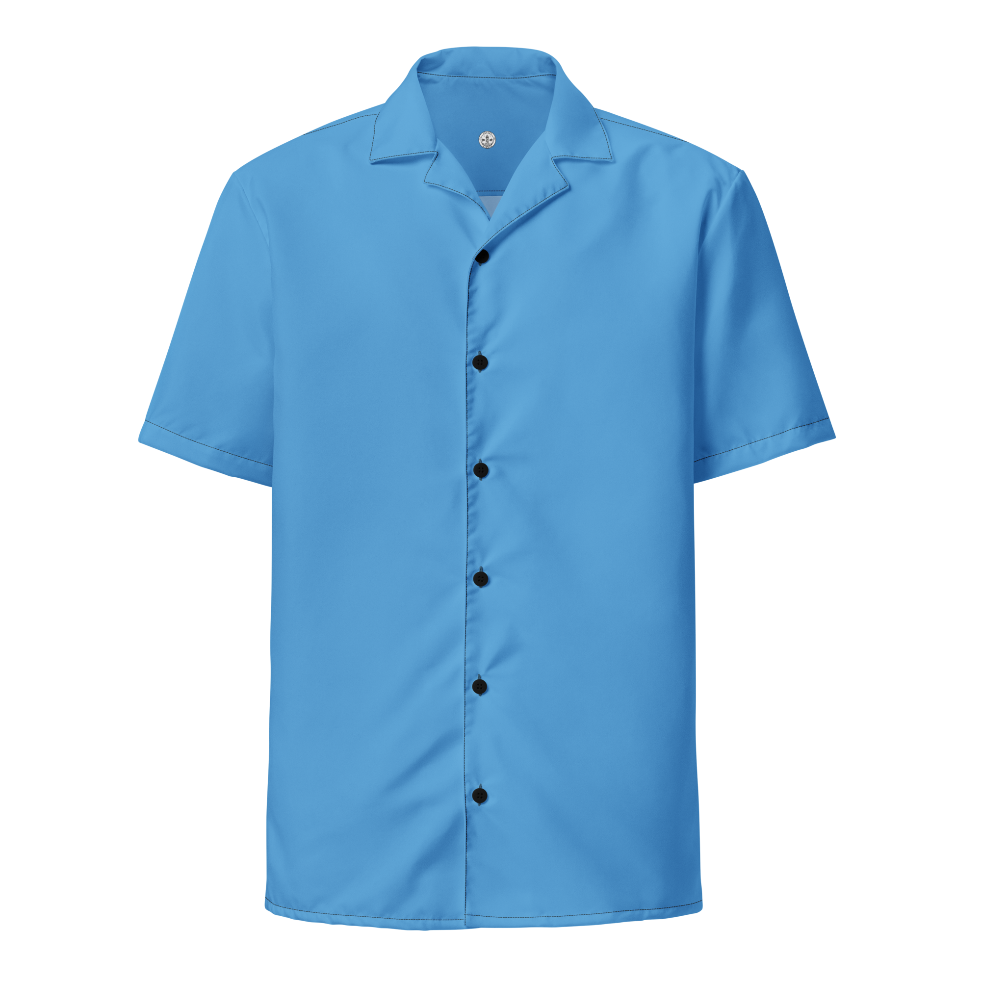 Mens button shirt - Ocean Blue