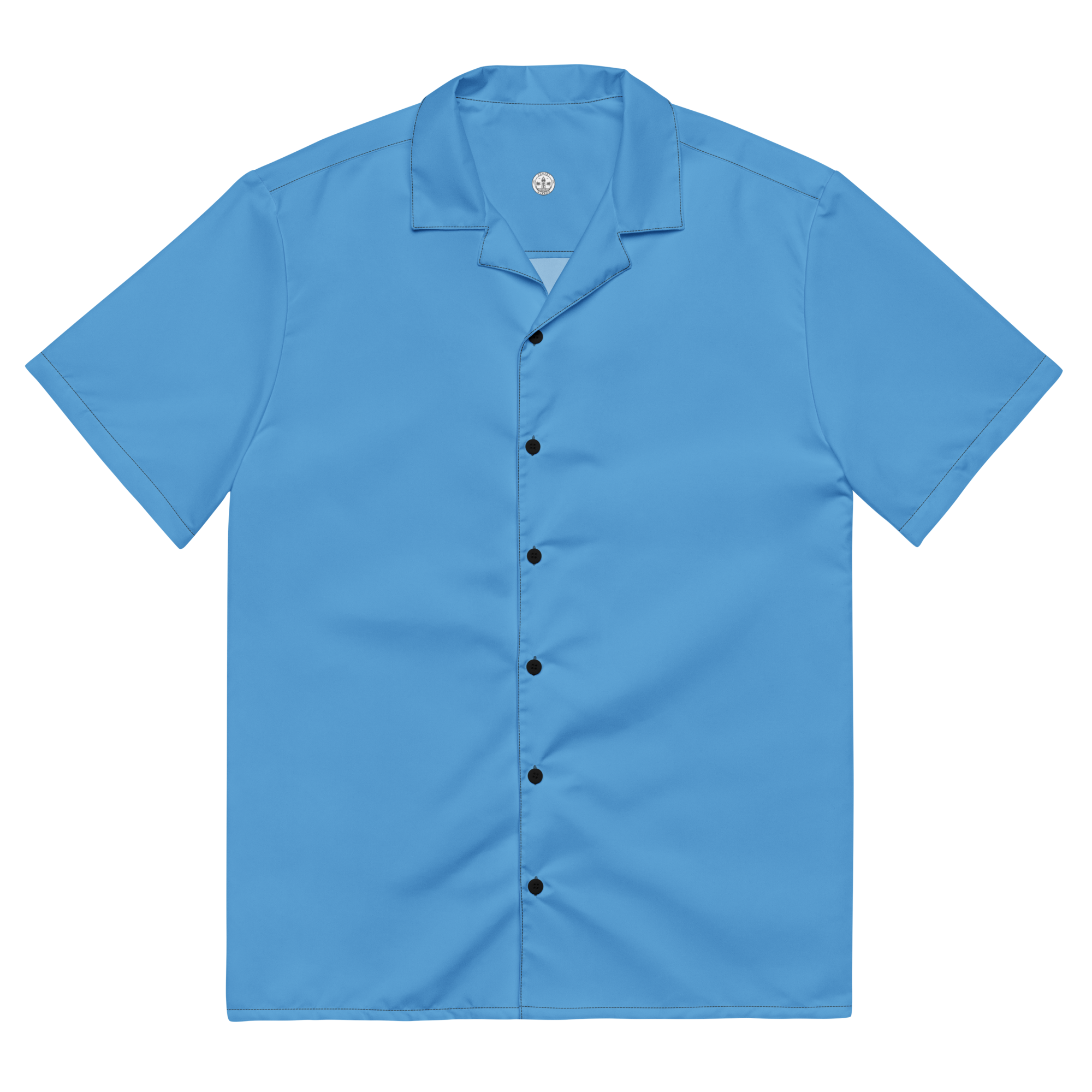 Mens button shirt - Ocean Blue