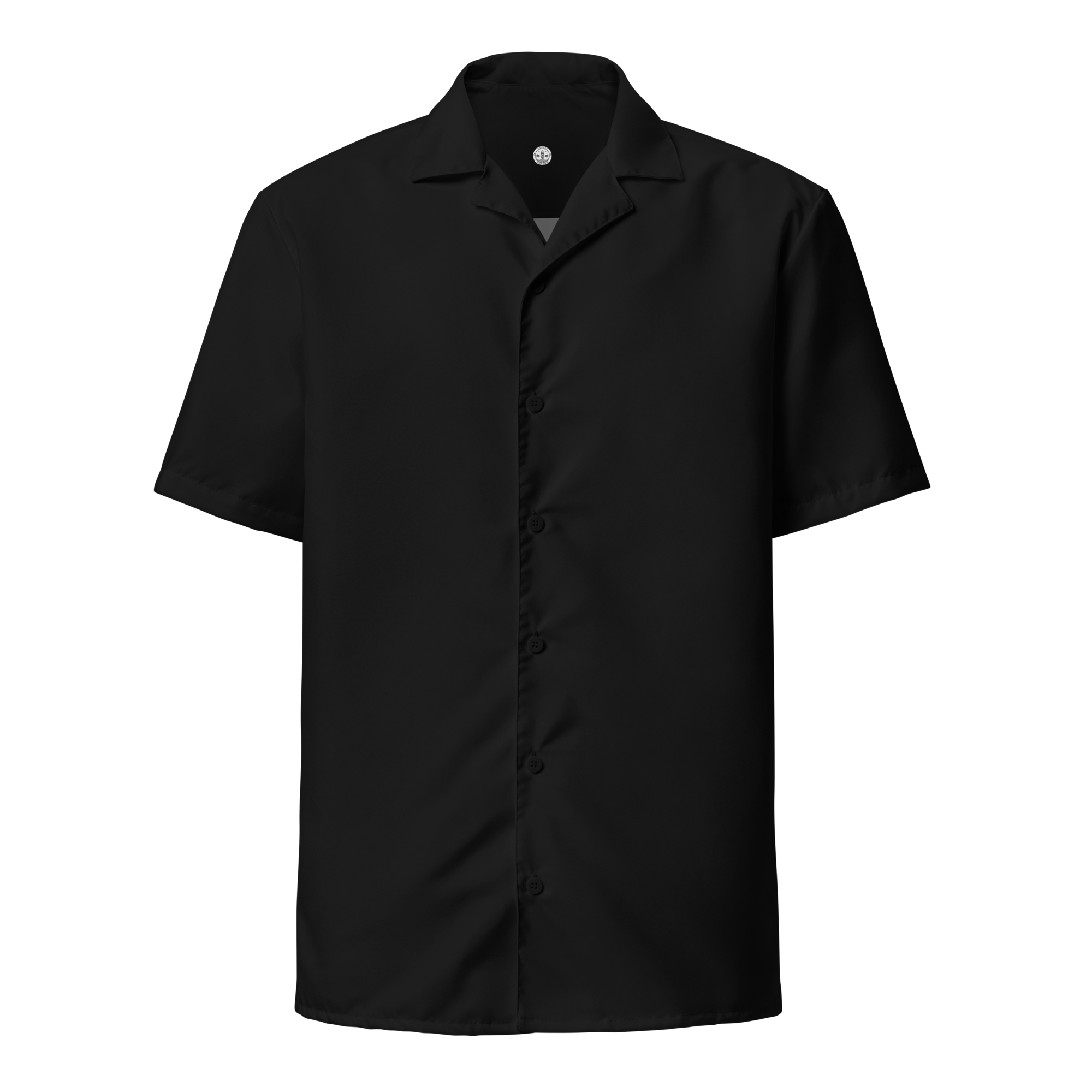 Mens button shirt - Harbor Black