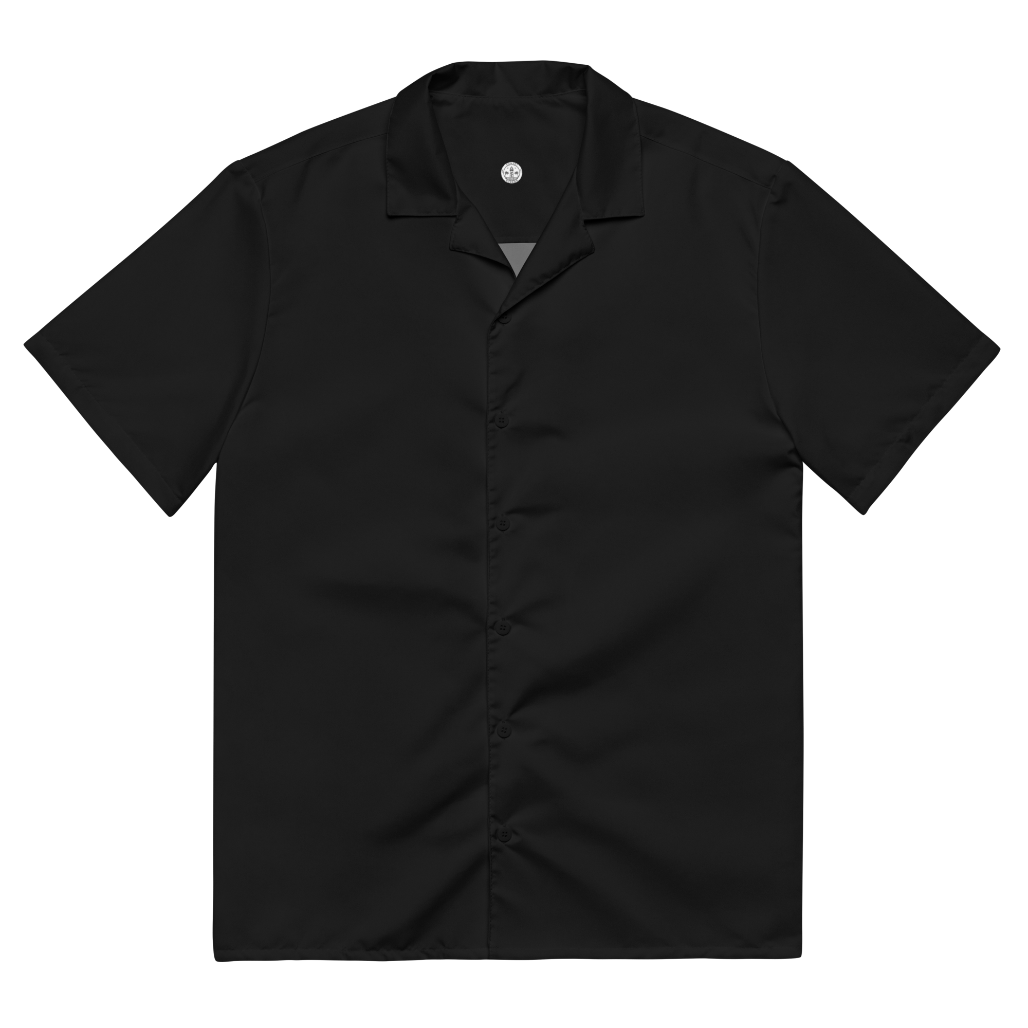 Mens button shirt - Harbor Black