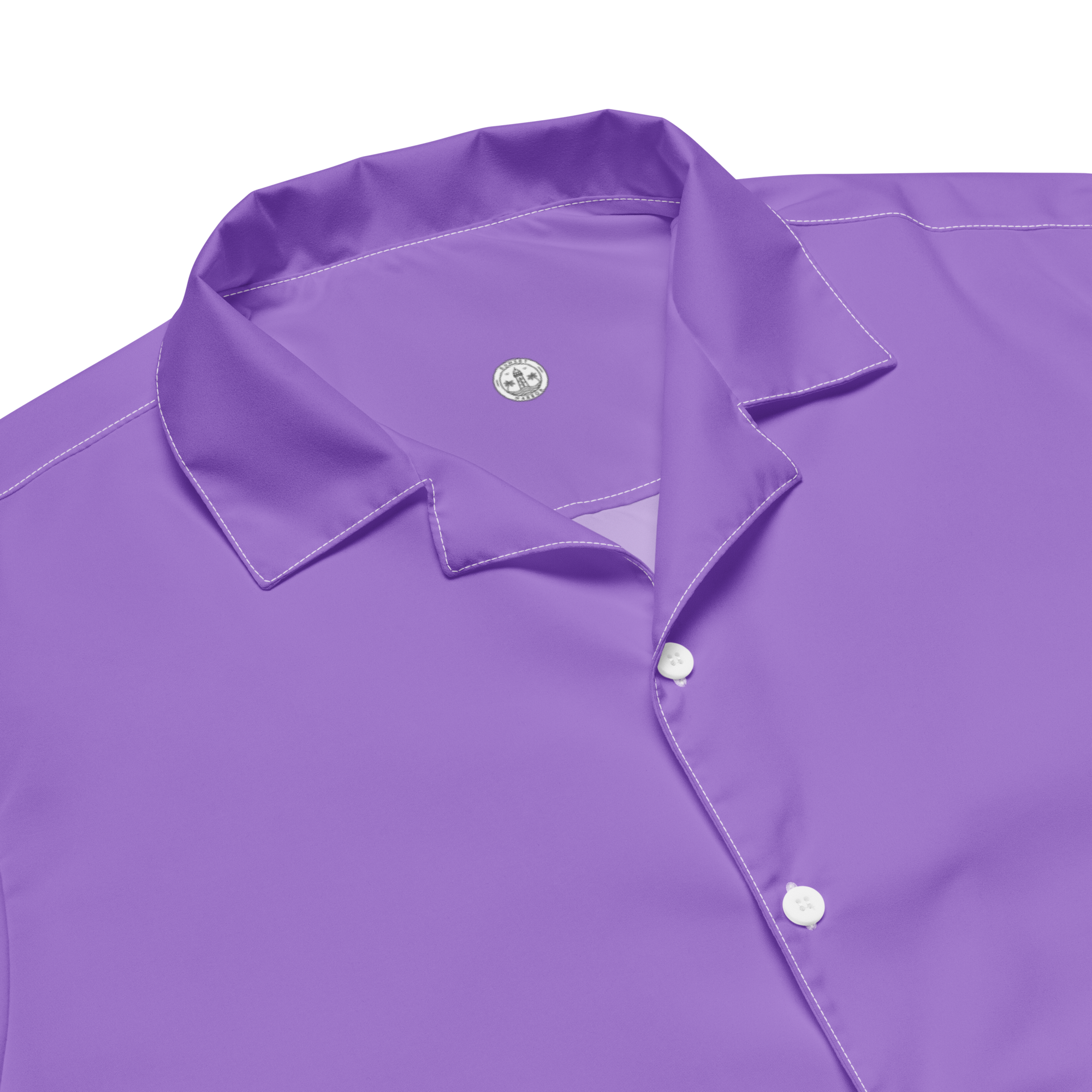 Womens button shirt - Coastal Purple