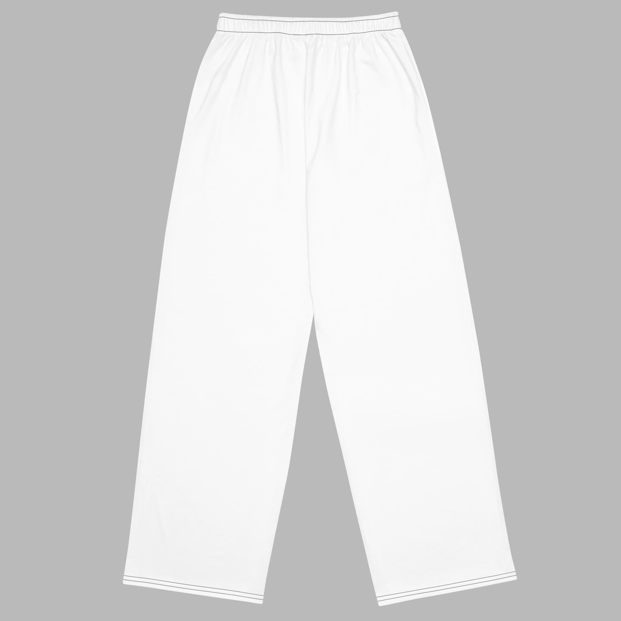 Pantalón ancho unisex - Blanco