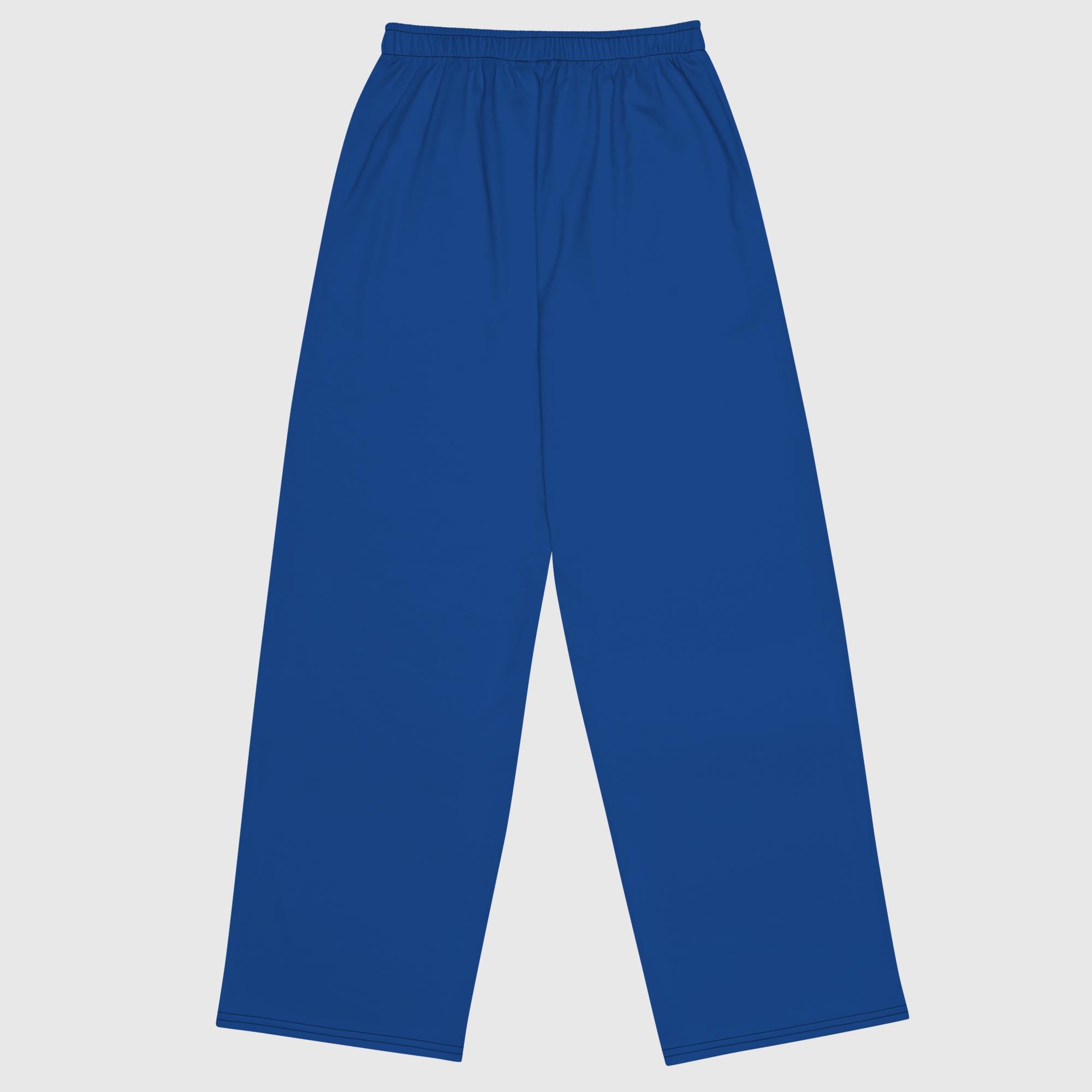 Unisex wide-leg pants - Dark Blue