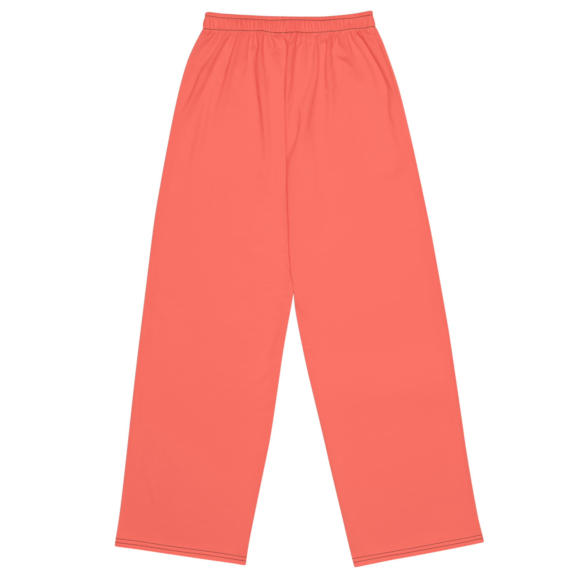 Unisex-Hose mit weitem Bein - Sunset Coral