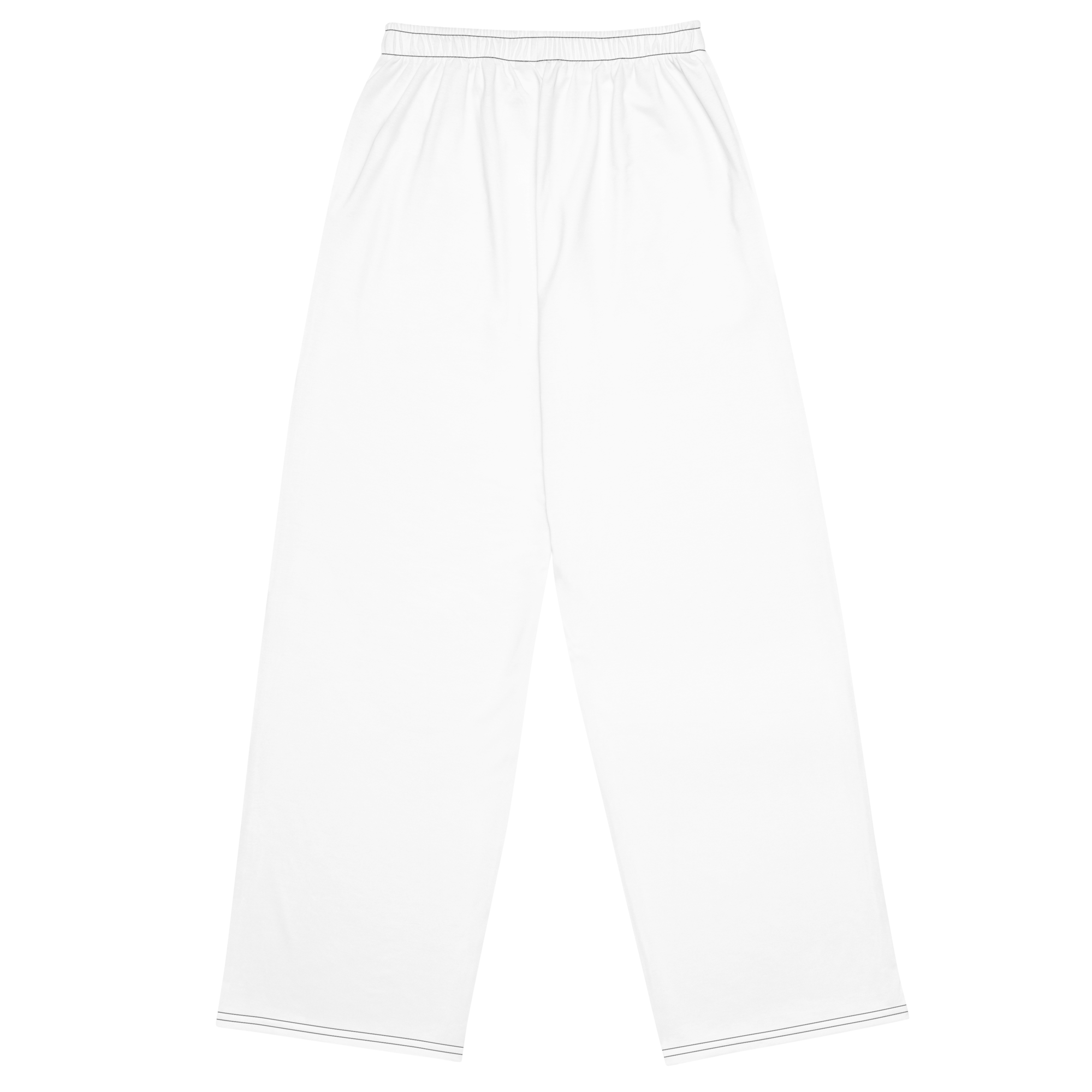 Womens wide-leg pants - Seashell White