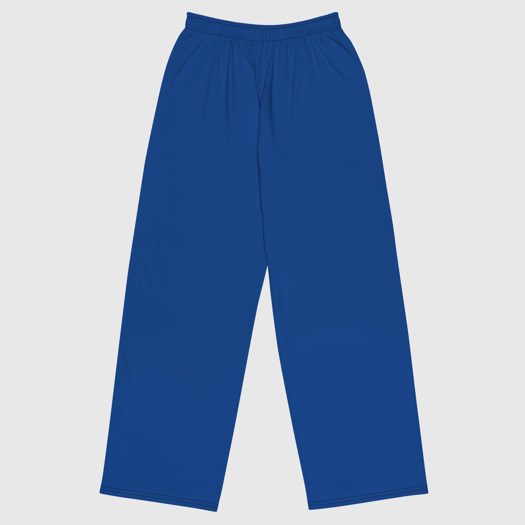 Unisex wide-leg pants - Dark Blue