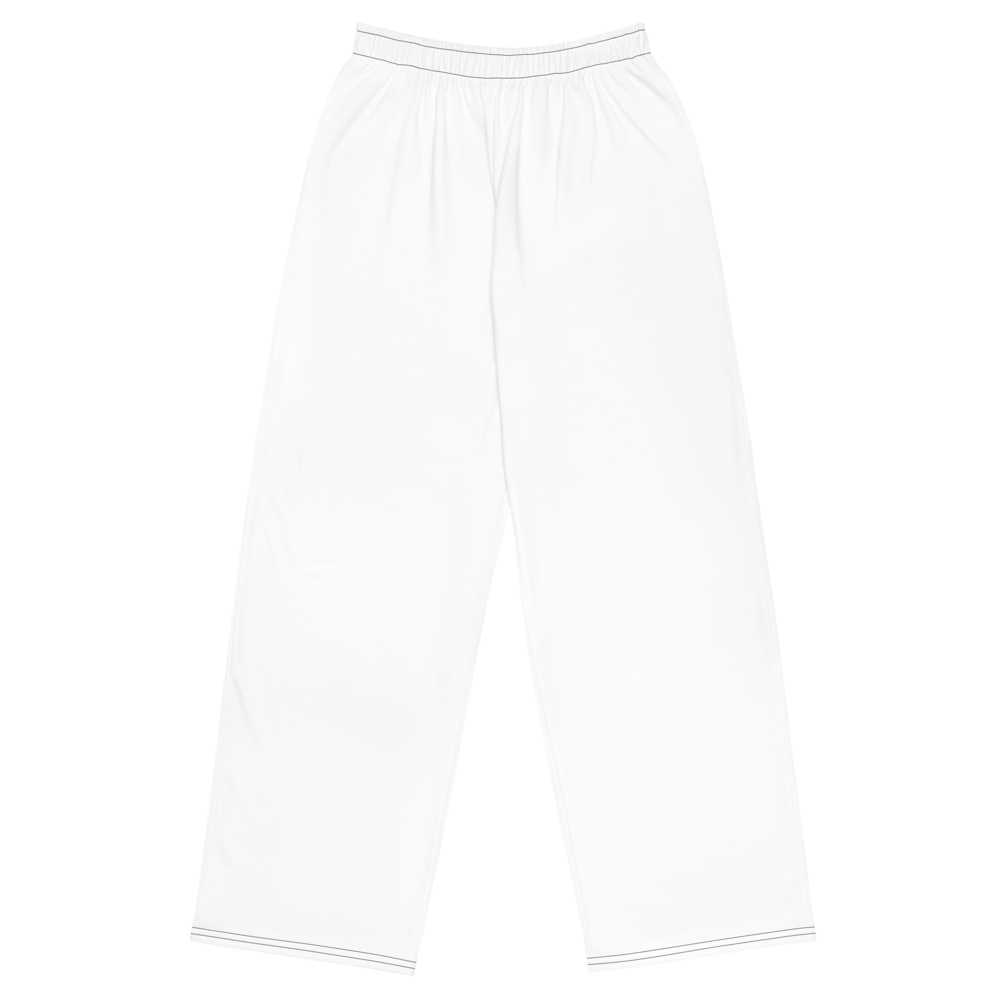 Womens wide-leg pants - Seashell White