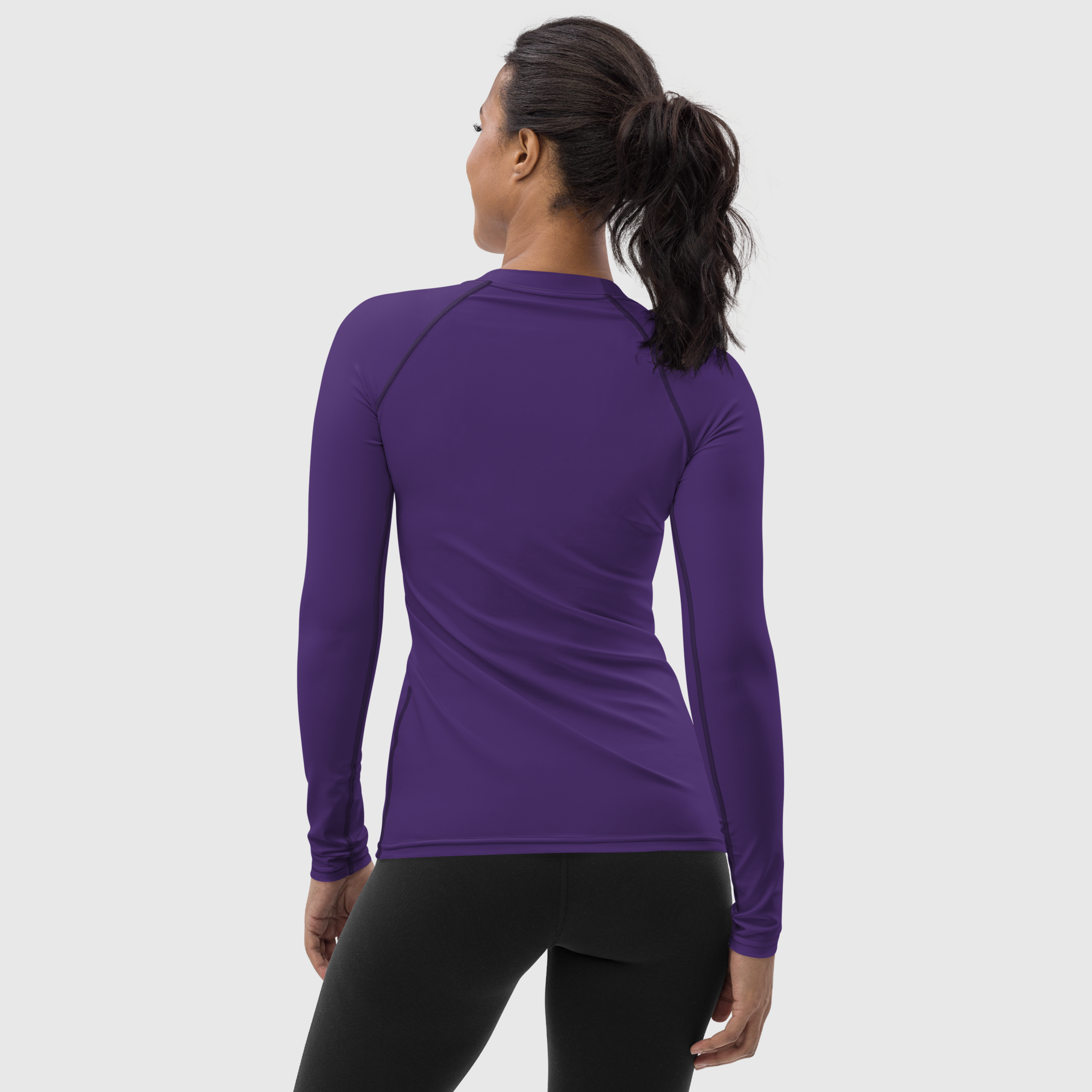 Women's Rash Guard - Purple