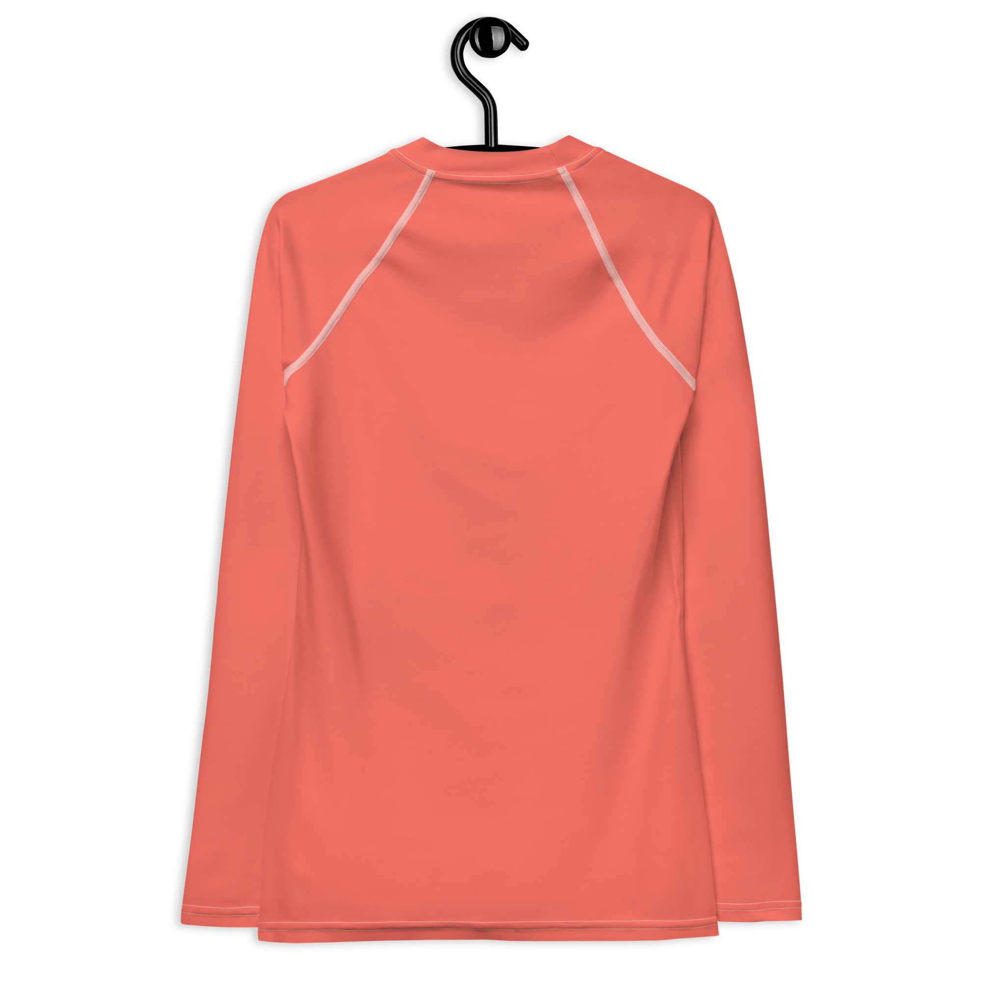 Women's Rash Guard - Coral Red